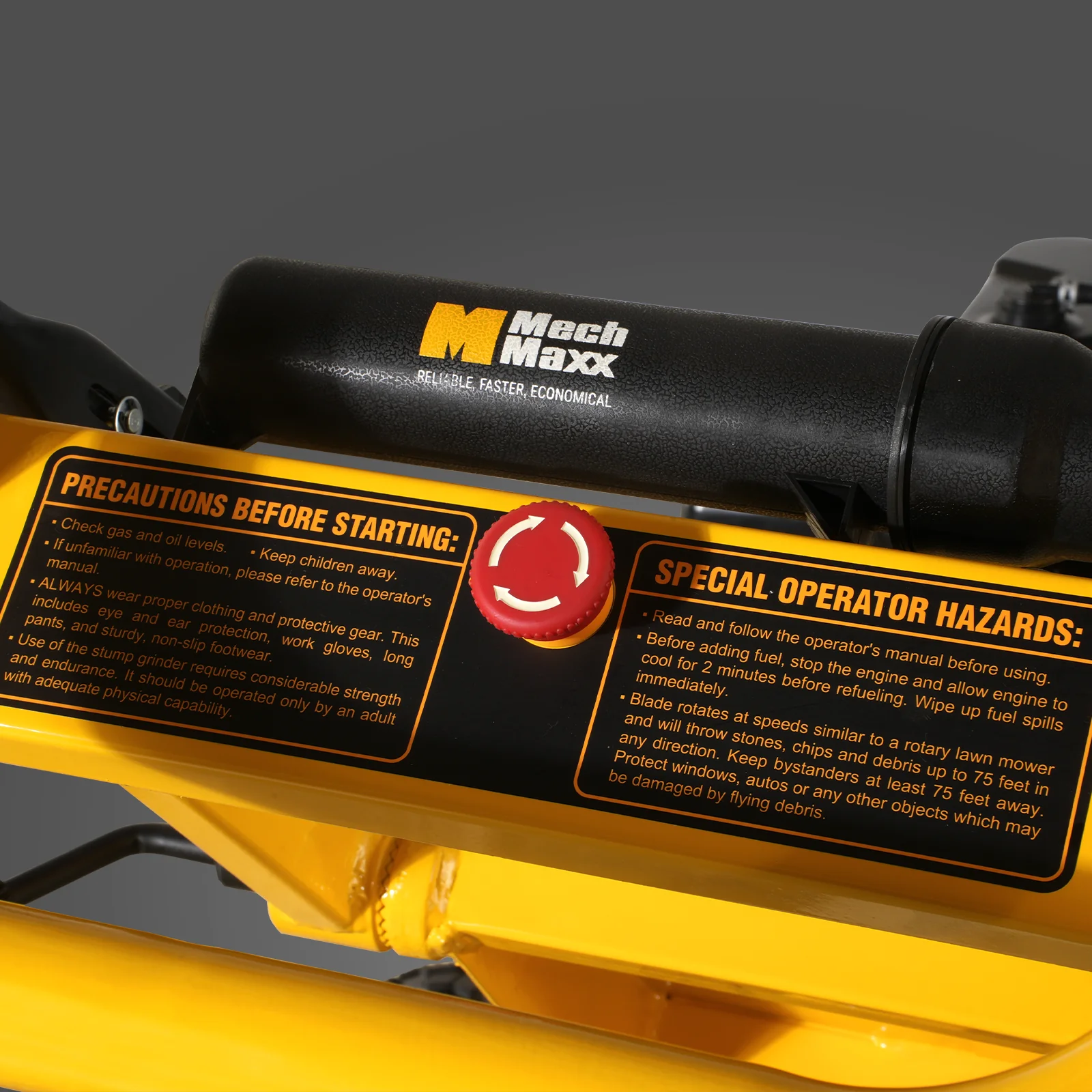 4" Honda Gasoline Engine Wood Chipper & 12" Stump Grinder Combo,  GS650 & SGR1500 - Image 36