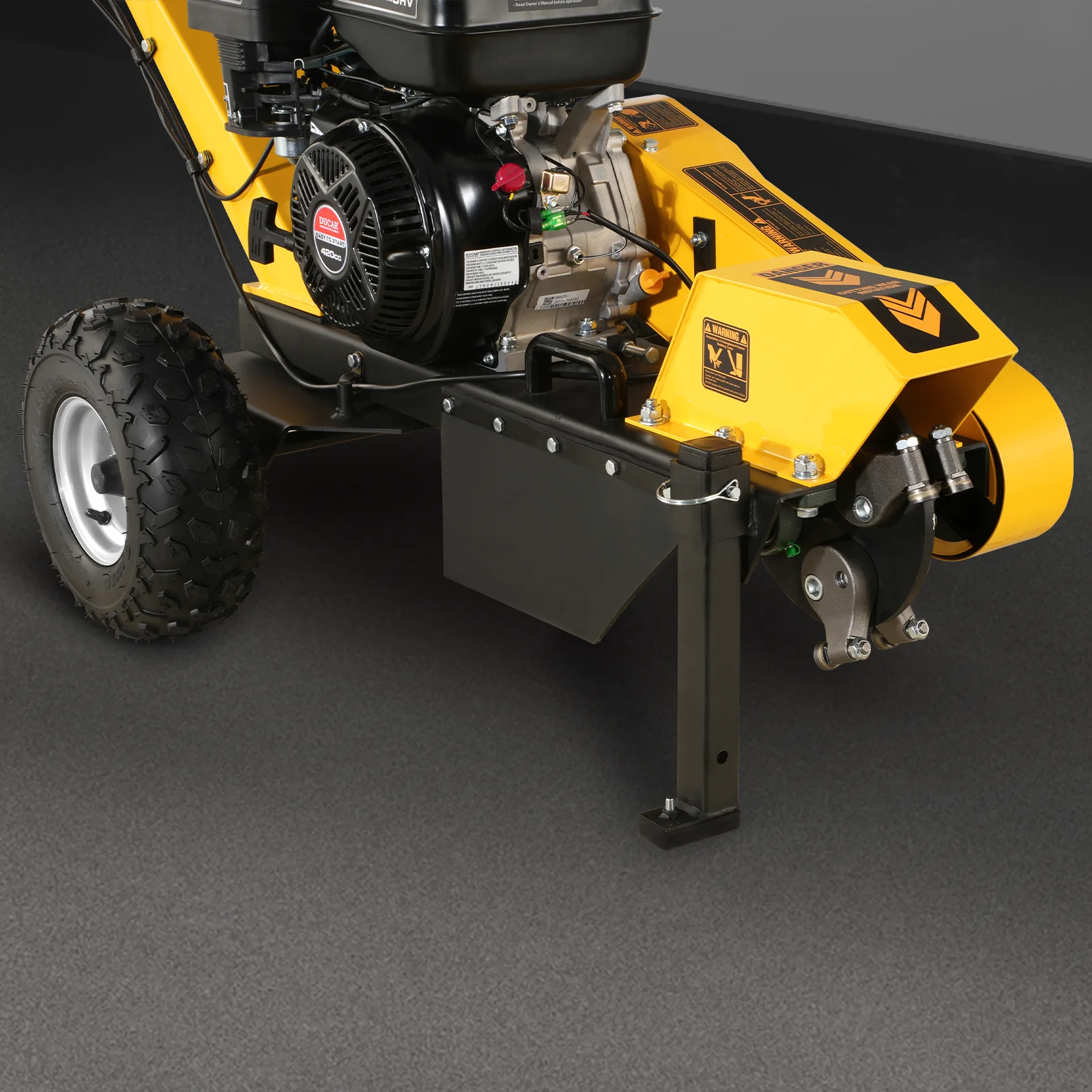 4" Honda Gasoline Engine Wood Chipper & 12" Stump Grinder Combo,  GS650 & SGR1500 - Image 38