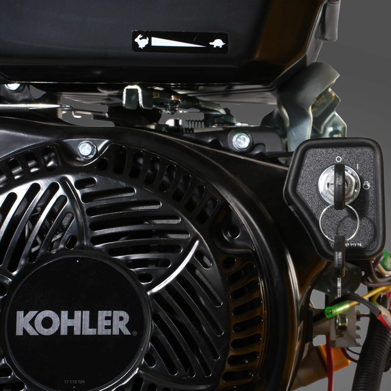 6 inch KOHLER E-Start 429cc 14HP Gas Powered 4 - Wheel Drum Wood Chipper with Taillight ,  B150 - Image 16