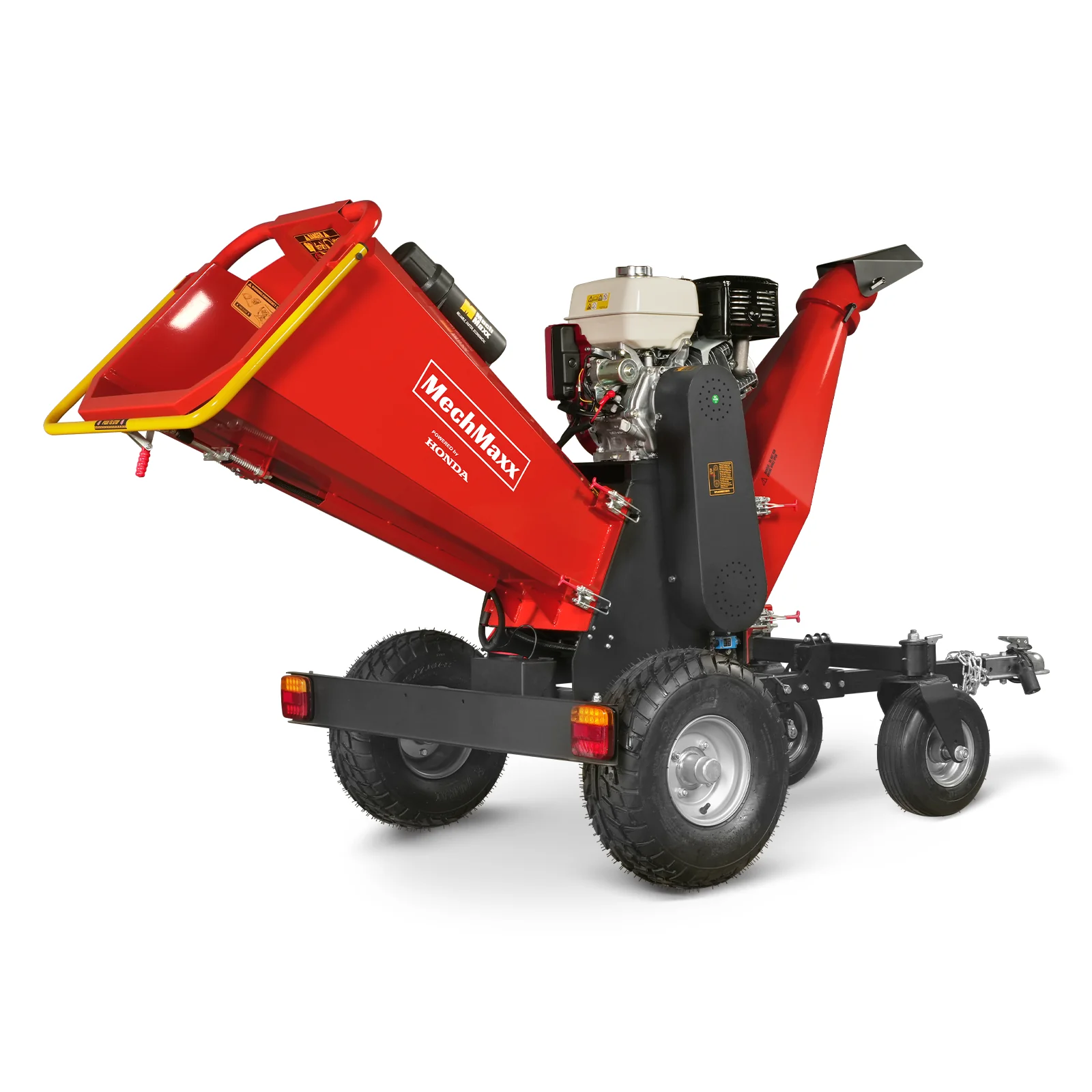 6 inch HONDA E-Start Gasoline Engine Powered 4 - Wheel Drum Wood Chipper with Taillight ,  B150 - Image 19