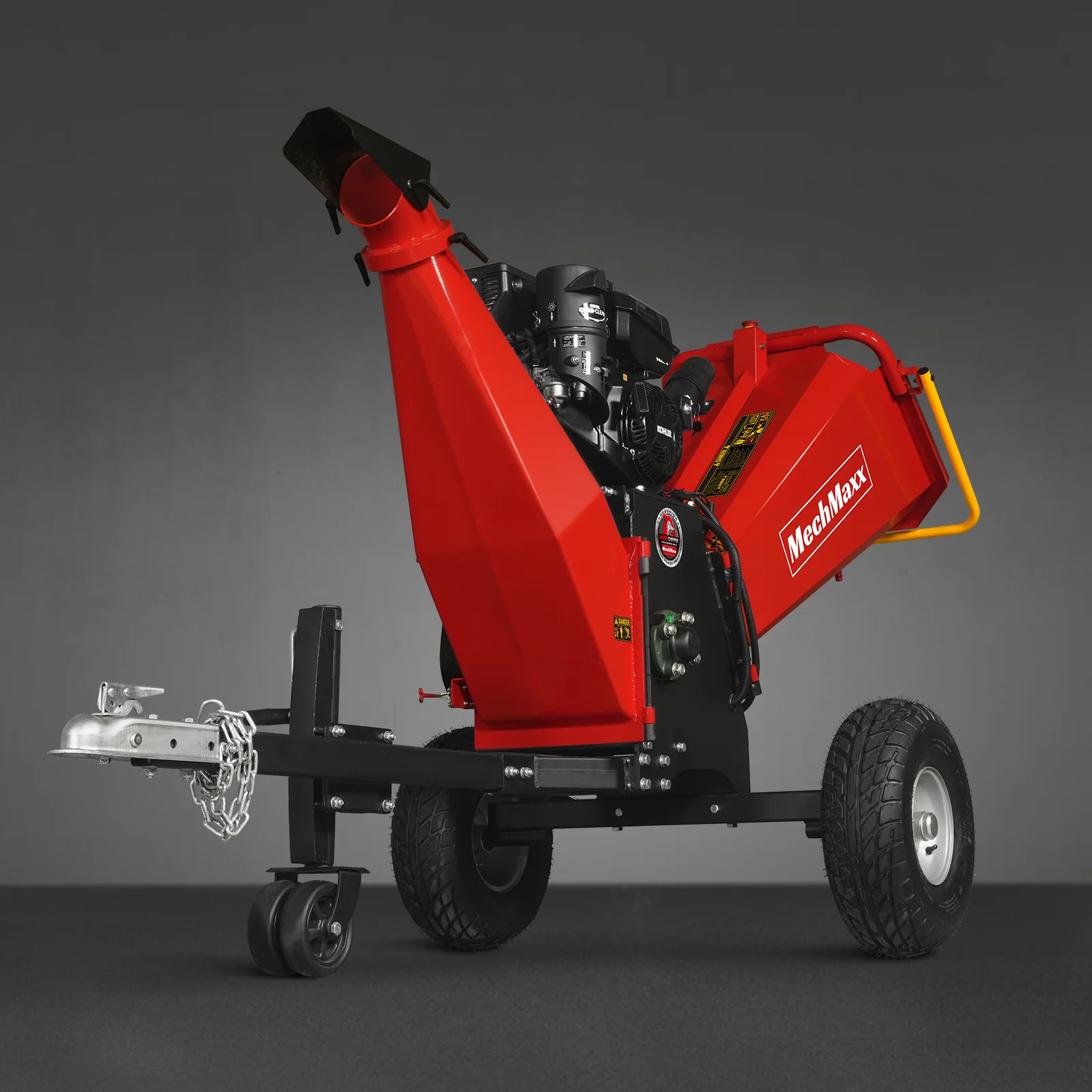6 inch KOHLER E-Start 429cc 14HP Gasoline Engine Powered Drum Wood Chipper , P4206 - Image 16