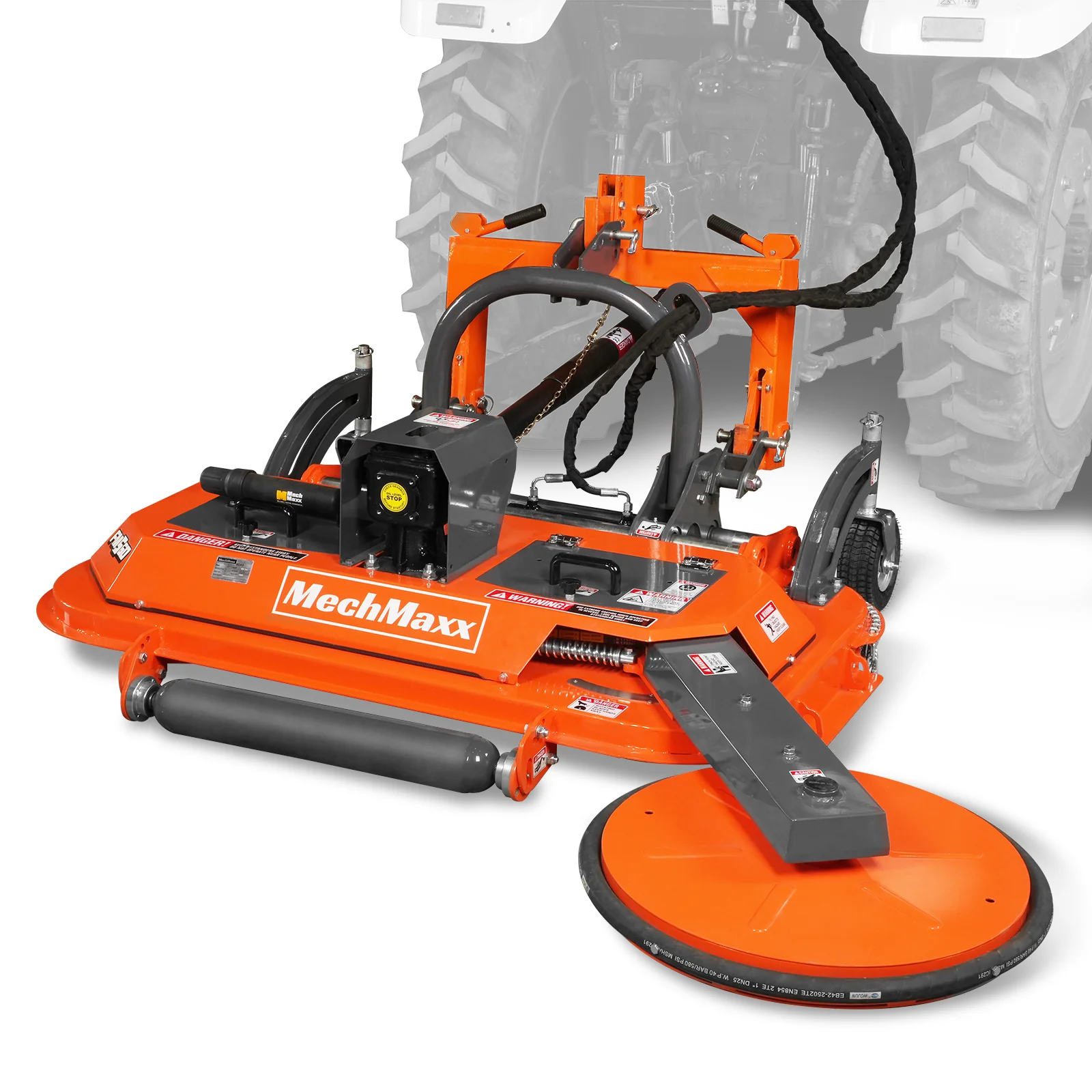60 in Orchard Finish Mower, 3 Point Hitch Cat.1, Hydraulic Offset, PTO Shaft Included with Shear Bolt, 20-45 HP, FMS60 - Image 10