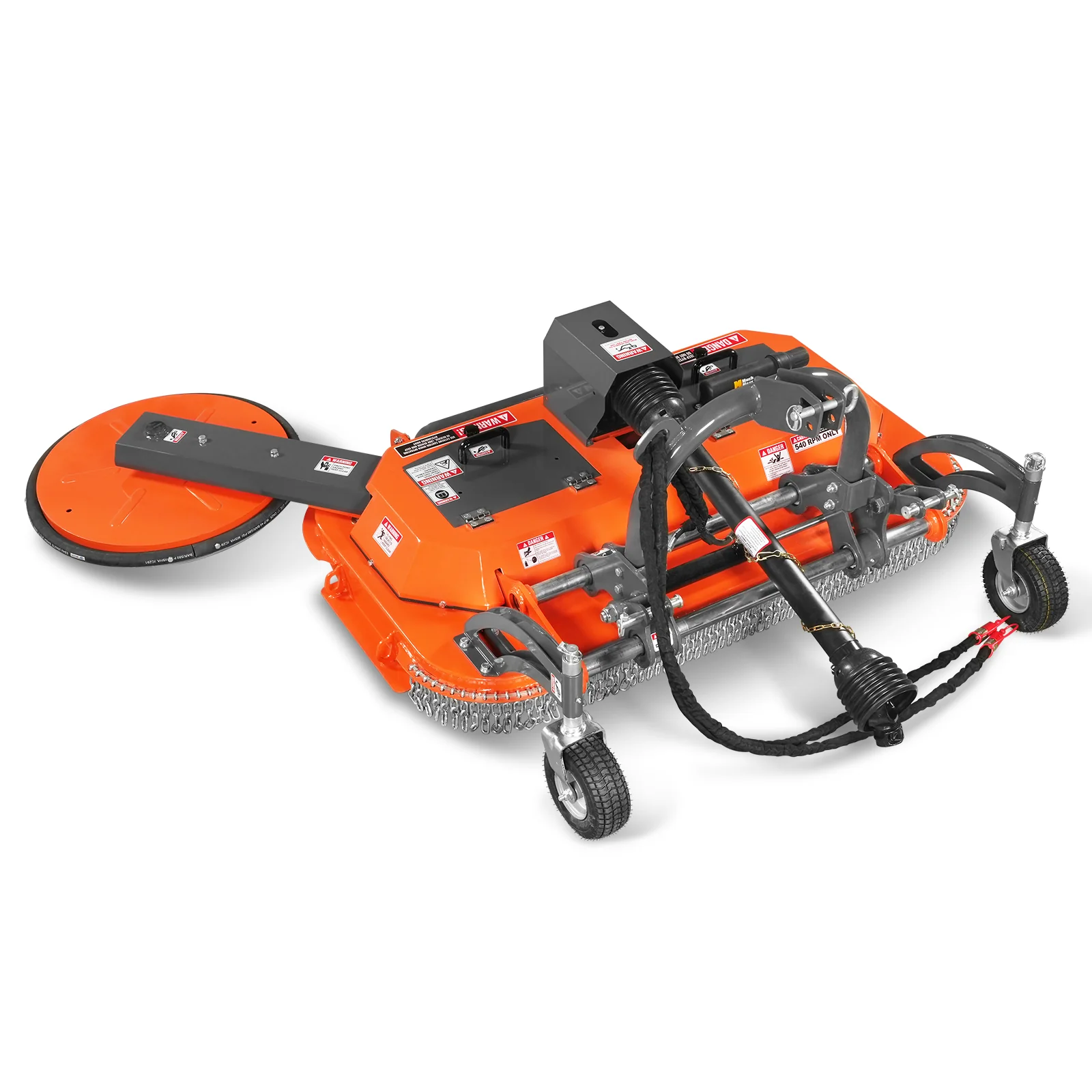 60 in Orchard Finish Mower, 3 Point Hitch Cat.1, Hydraulic Offset, PTO Shaft Included with Shear Bolt, 20-45 HP, FMS60 - Image 24
