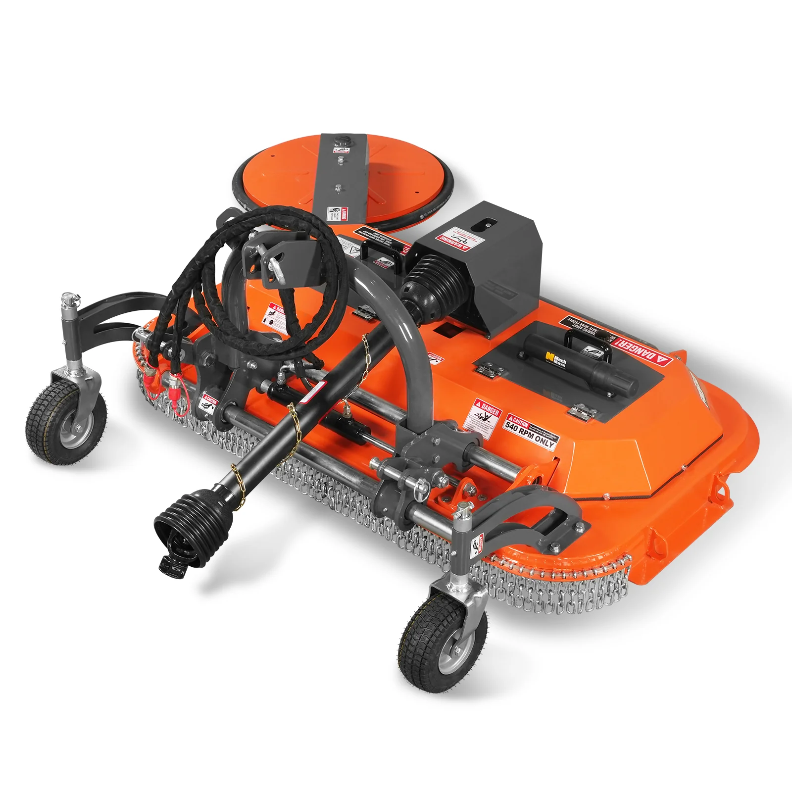 60 in Orchard Finish Mower, 3 Point Hitch Cat.1, Hydraulic Offset, PTO Shaft Included with Shear Bolt, 20-45 HP, FMS60 - Image 26