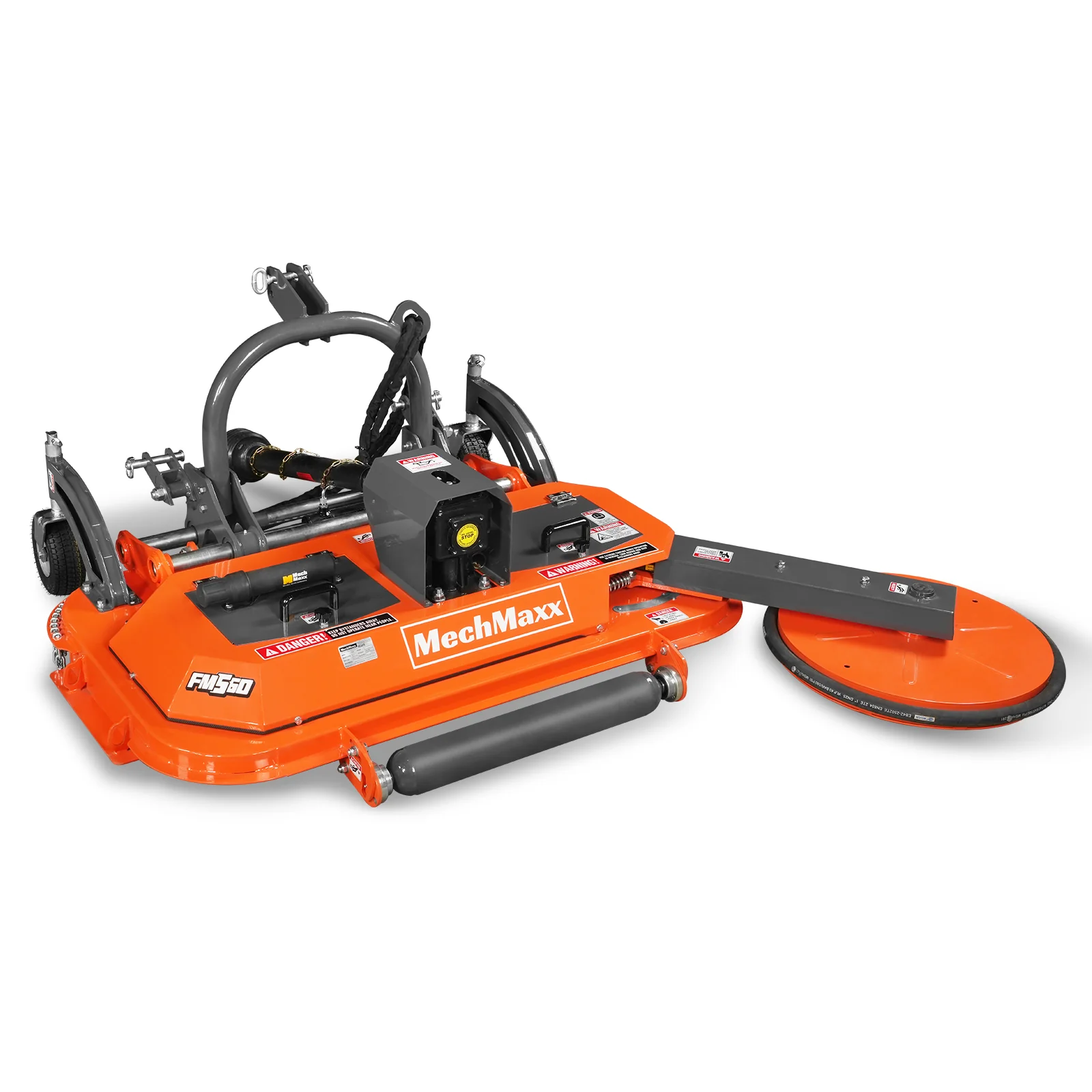 60 in Orchard Finish Mower, 3 Point Hitch Cat.1, Hydraulic Offset, PTO Shaft Included with Shear Bolt, 20-45 HP, FMS60 - Image 28