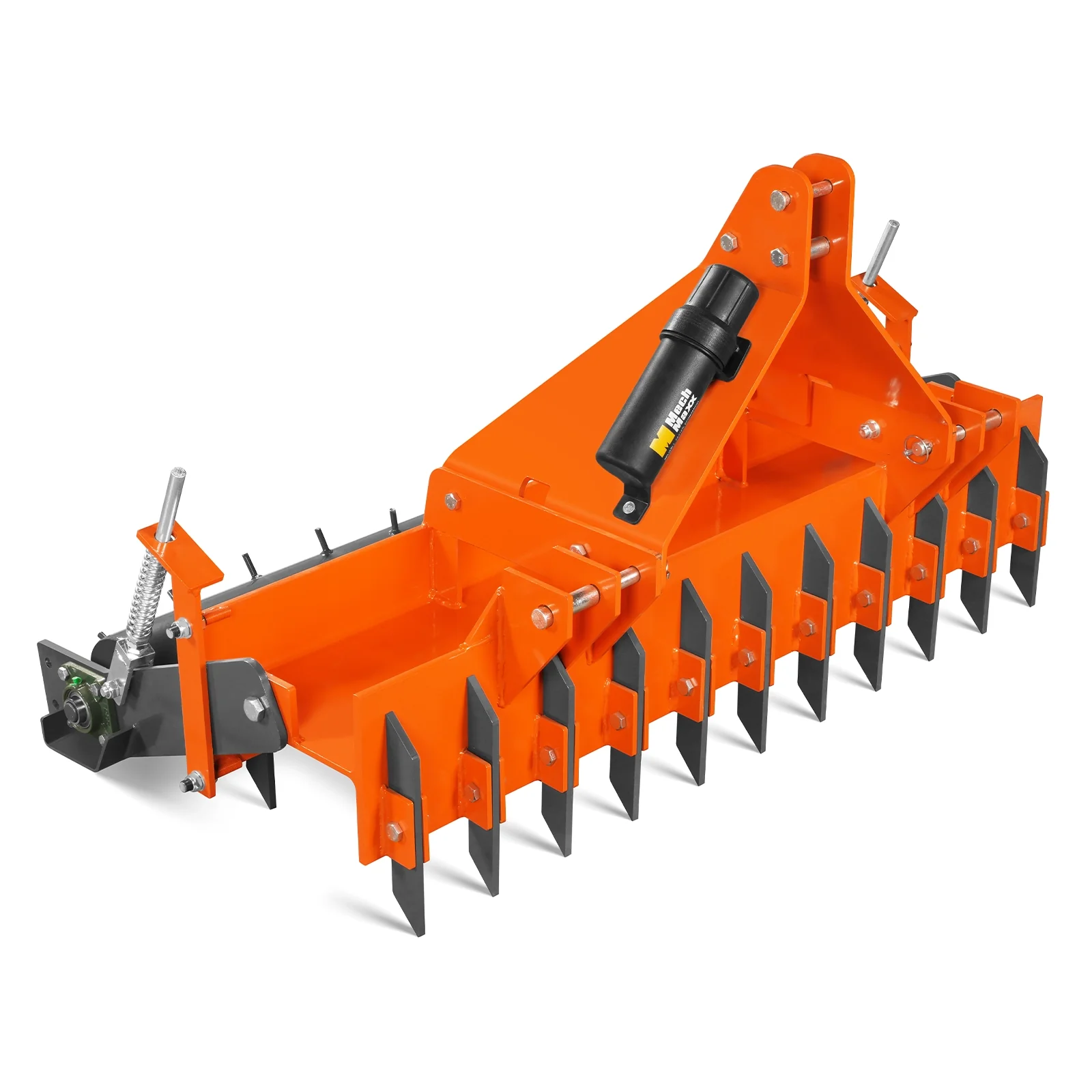 60" Heavy Duty Soil Pulverizer,  Single Spiked Roller,  21 Shanks,  Category 1 and 2,  3 Point Hitch Tractor Attachment,  TSP60 - Image 17