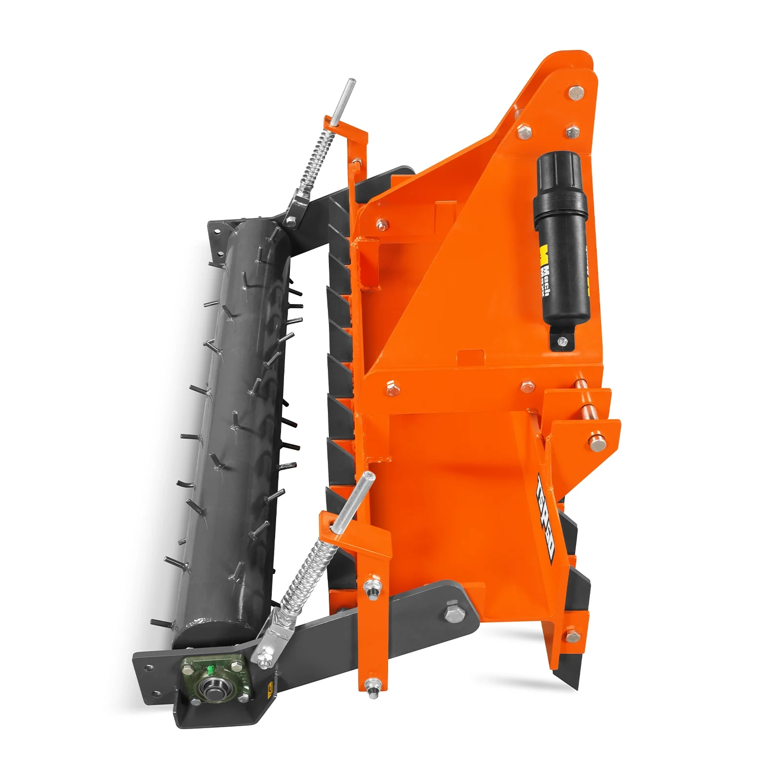 60" Heavy Duty Soil Pulverizer,  Single Spiked Roller,  21 Shanks,  Category 1 and 2,  3 Point Hitch Tractor Attachment,  TSP60 - Image 18