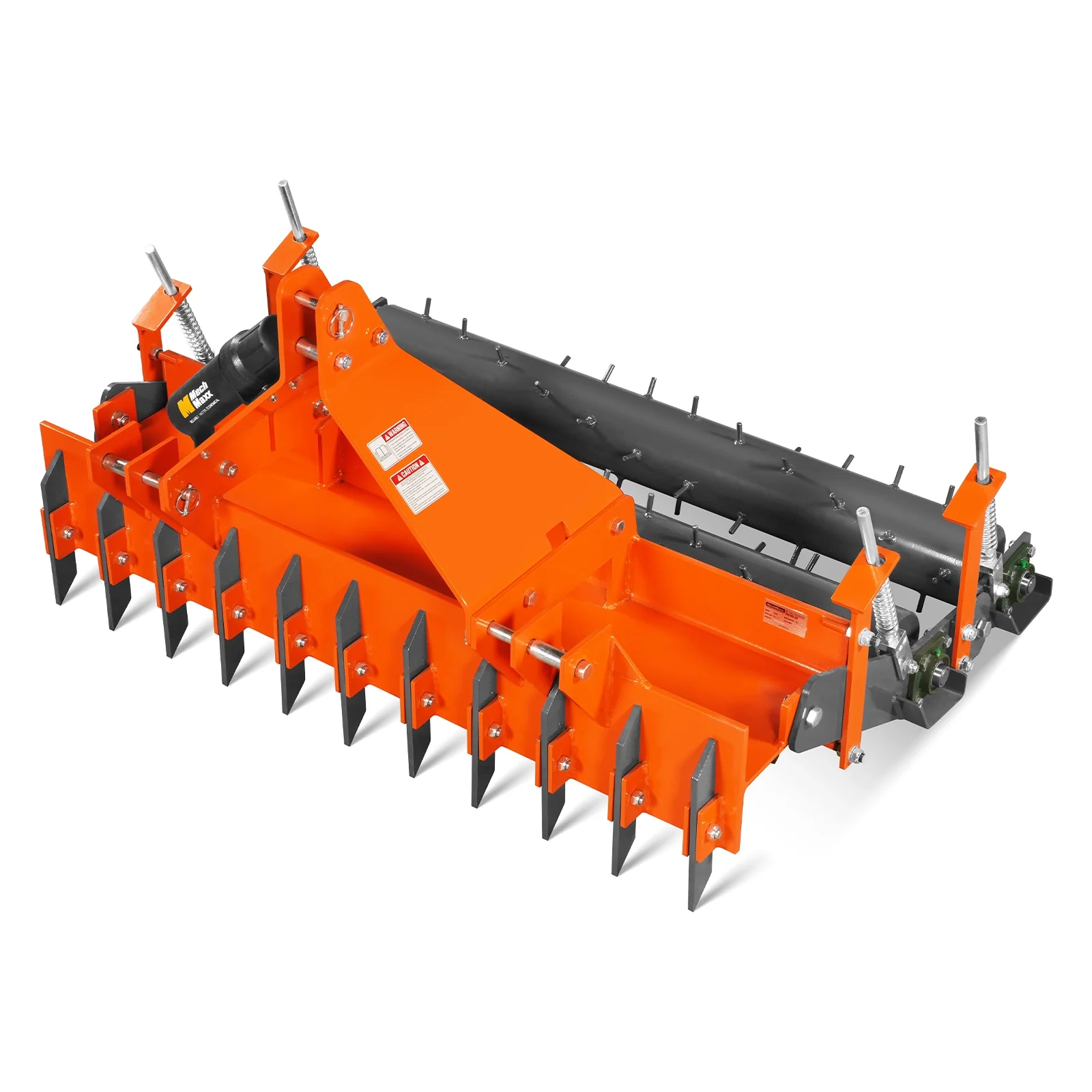 60" Heavy Duty Soil Pulverizer,  Double Spiked Roller,  21 Shanks,  Category 1 and 2,  3 Point Hitch Tractor Attachment,  TSP60D - Image 15