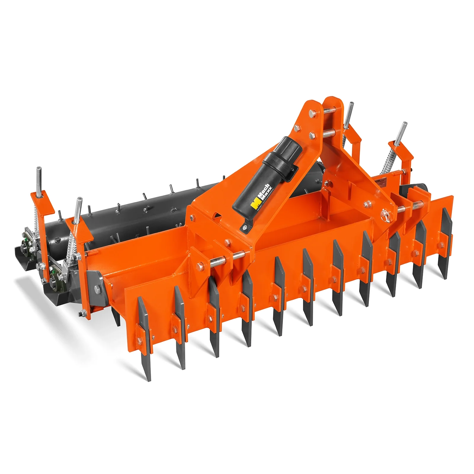 60" Heavy Duty Soil Pulverizer,  Double Spiked Roller,  21 Shanks,  Category 1 and 2,  3 Point Hitch Tractor Attachment,  TSP60D - Image 17