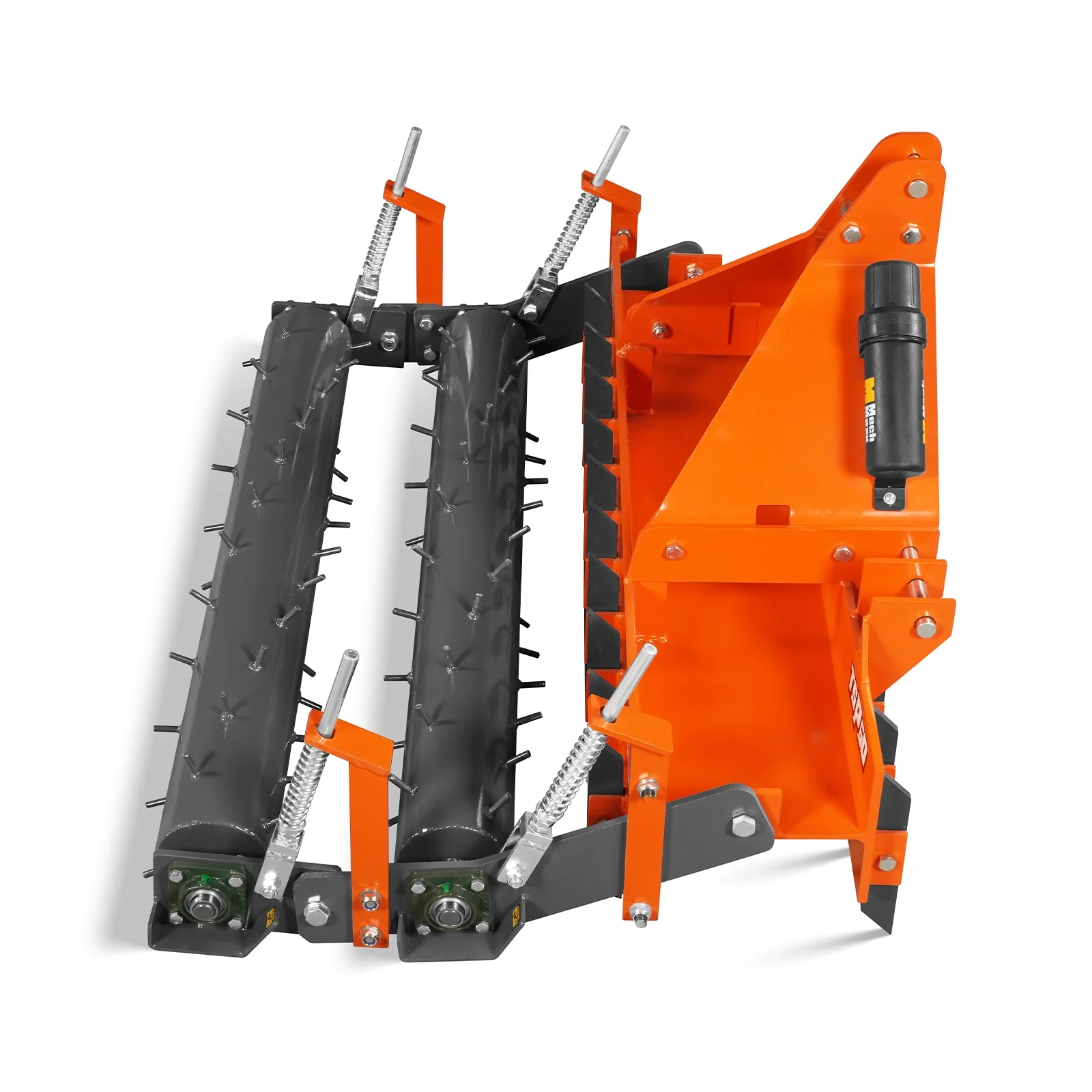 60" Heavy Duty Soil Pulverizer,  Double Spiked Roller,  21 Shanks,  Category 1 and 2,  3 Point Hitch Tractor Attachment,  TSP60D - Image 18