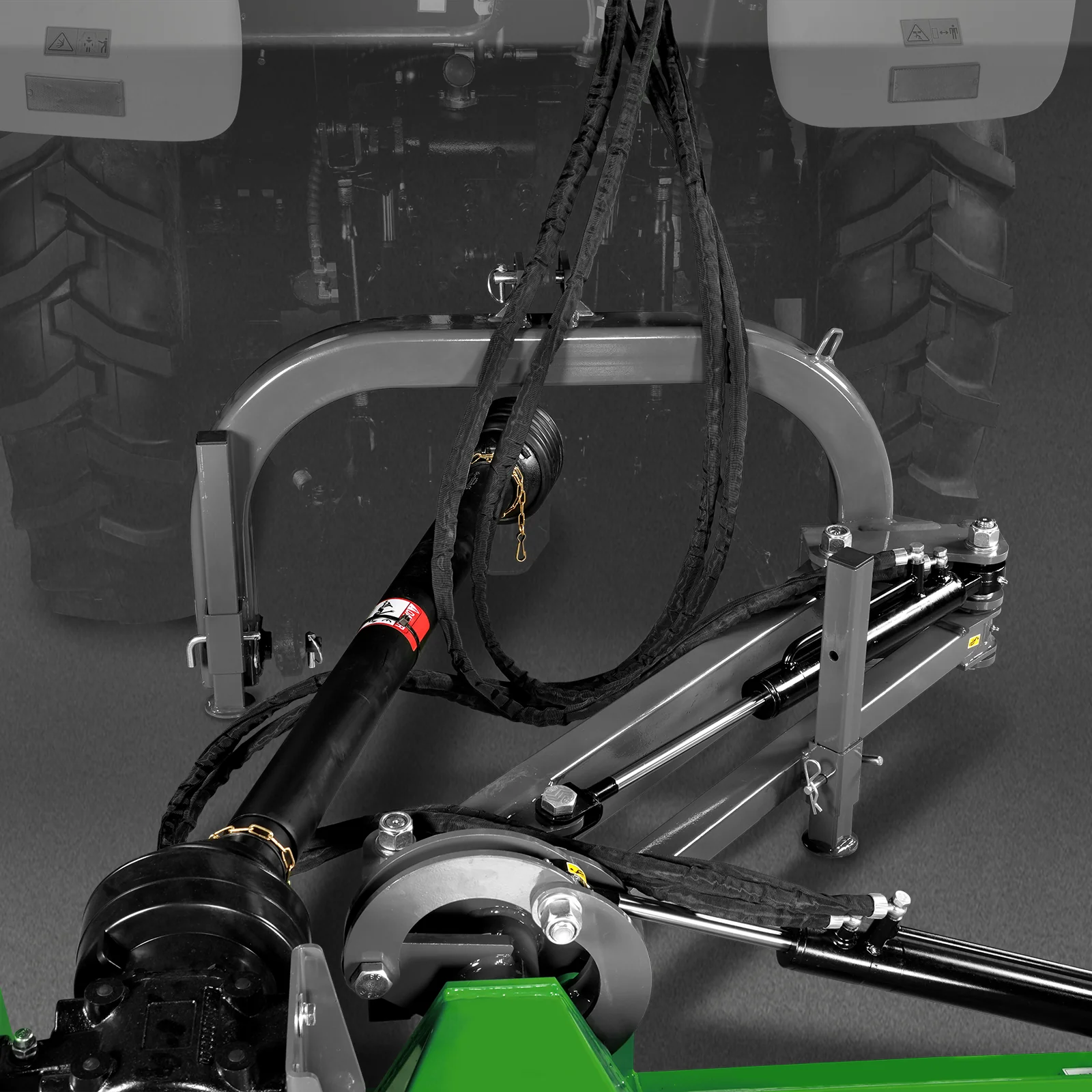 60" Standard 3Point Offset Flail Ditch Bank Mower,  25-60HP,  VAM60 - Image 3