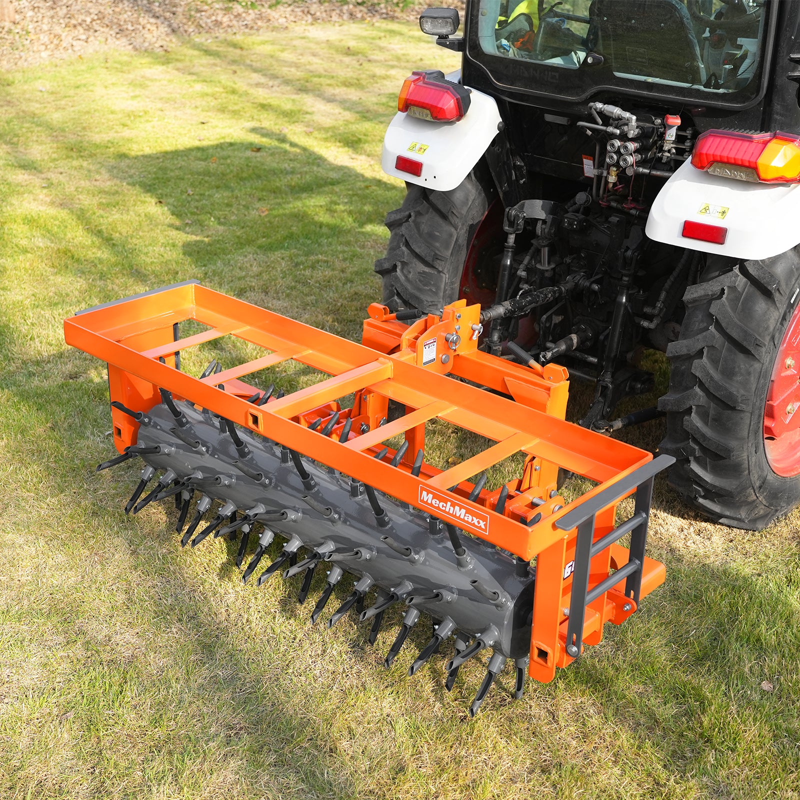 62" 3 Point Drum Filled Plug Aerator Fits Cat 1 And 2 Tractors,  DLA60 - Image 4