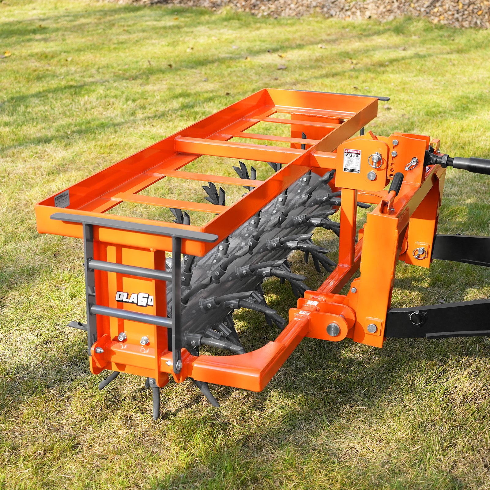 62" 3 Point Drum Filled Plug Aerator Fits Cat 1 And 2 Tractors,  DLA60 - Image 5