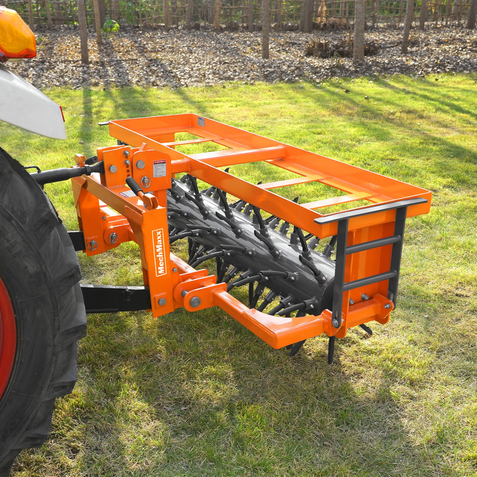 62" 3 Point Drum Filled Plug Aerator Fits Cat 1 And 2 Tractors,  DLA60 - Image 7
