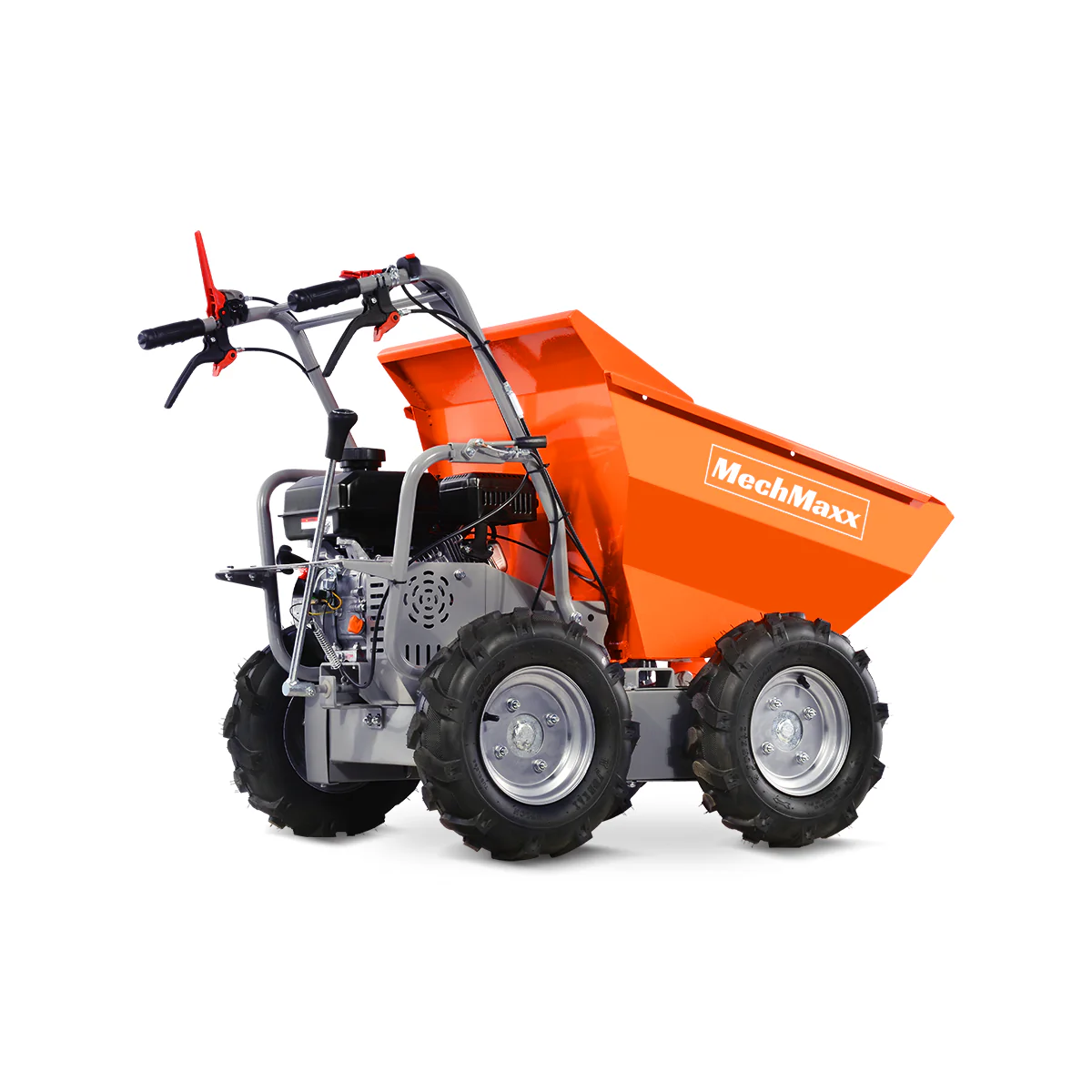 660lbs Capacity 7HP Gas Powered Wheelbarrow  Cart T30 3F+1R Gearbox , T30 - Image 2