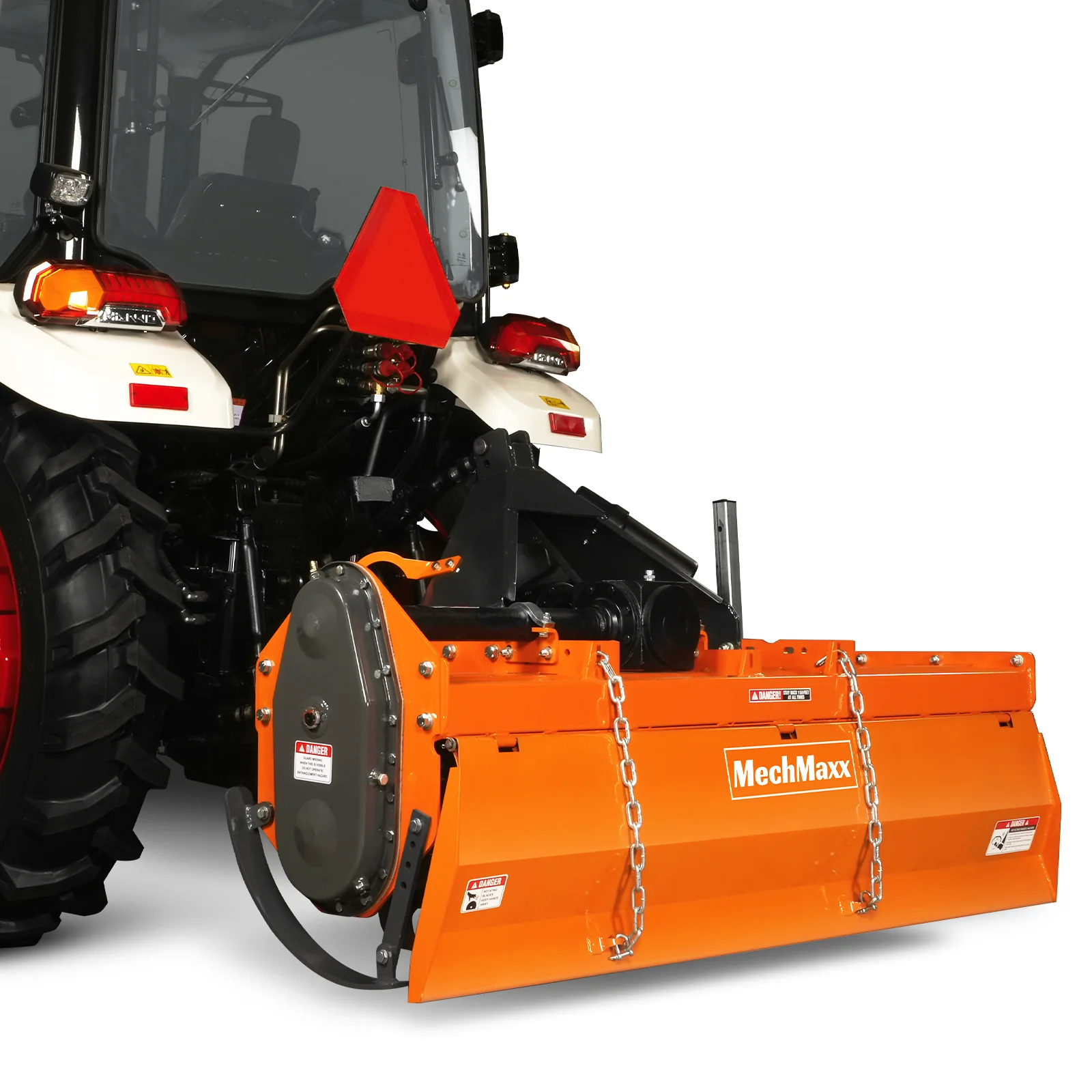 6FT 3-Point Gear Drive Rotary Tiller, 30-60HP Tractor, PTO Shaft Included (With Slip Clutch), Cat. 2 Hookup, RT600 - Image 20