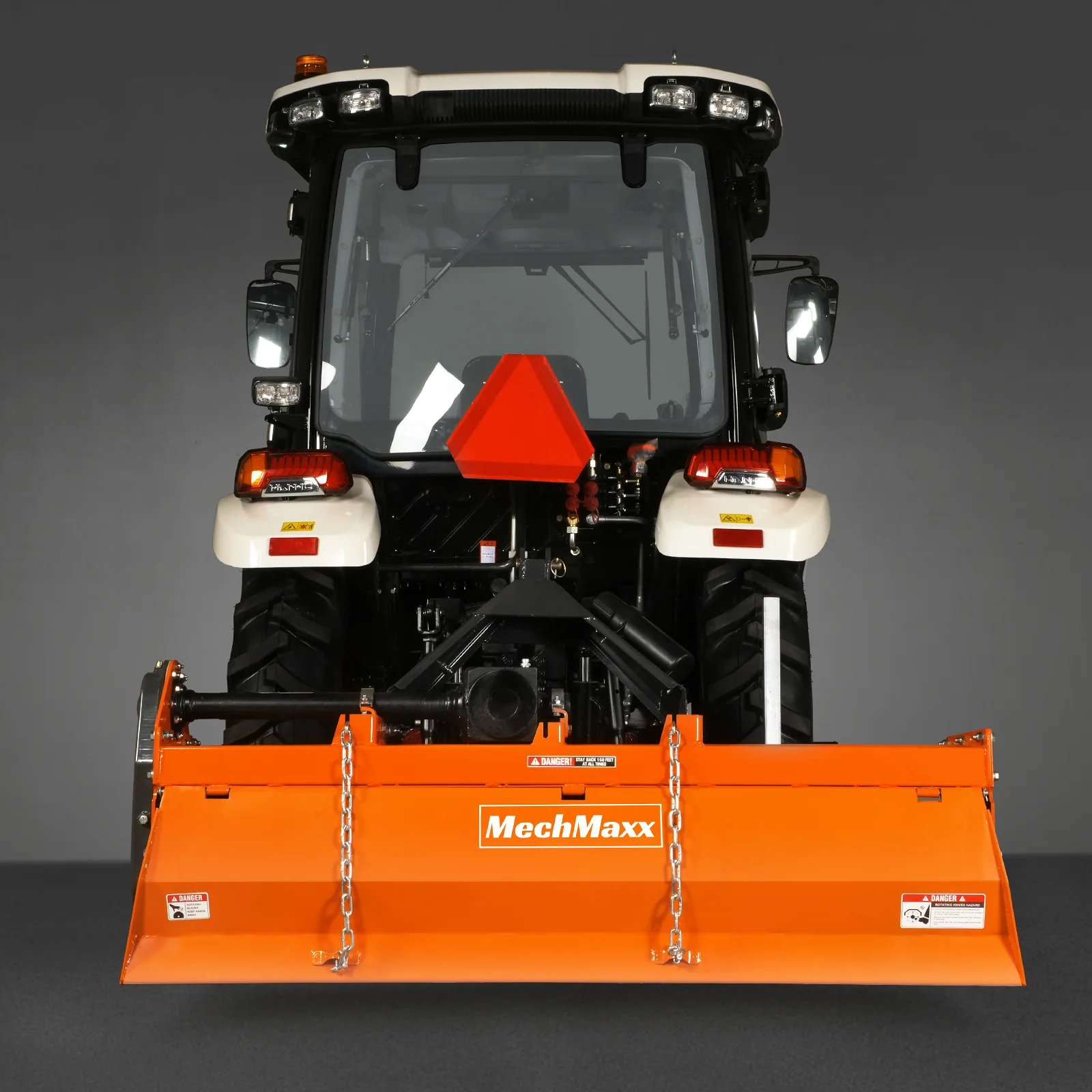 6FT 3-Point Gear Drive Rotary Tiller, 30-60HP Tractor, PTO Shaft Included (With Slip Clutch), Cat. 2 Hookup, RT600 - Image 6
