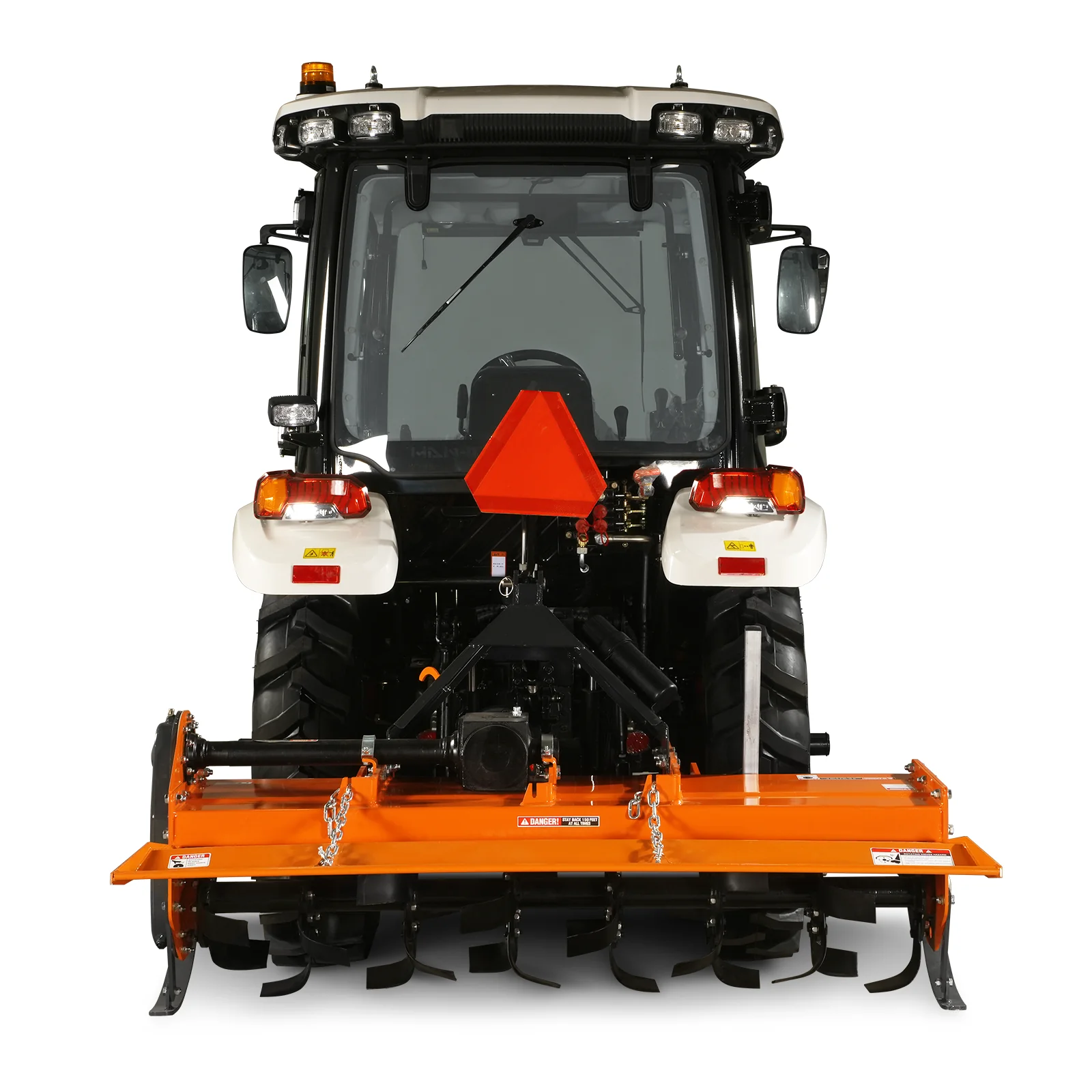 6FT 3-Point Gear Drive Rotary Tiller, 30-60HP Tractor, PTO Shaft Included (With Slip Clutch), Cat. 2 Hookup, RT600 - Image 9