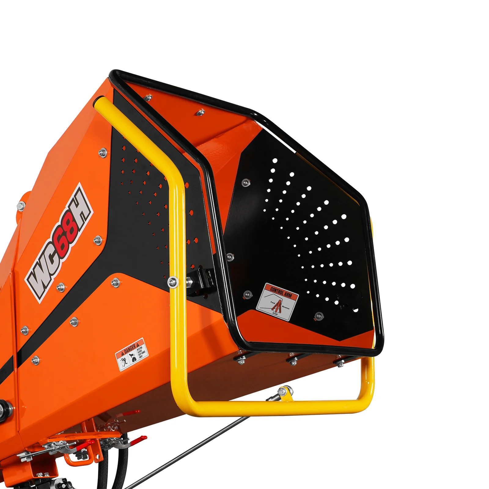 6" 3 Point Hydraulic Feeding PTO Wood Chipper for 20-50HP Tractor,  WC68H - Image 13