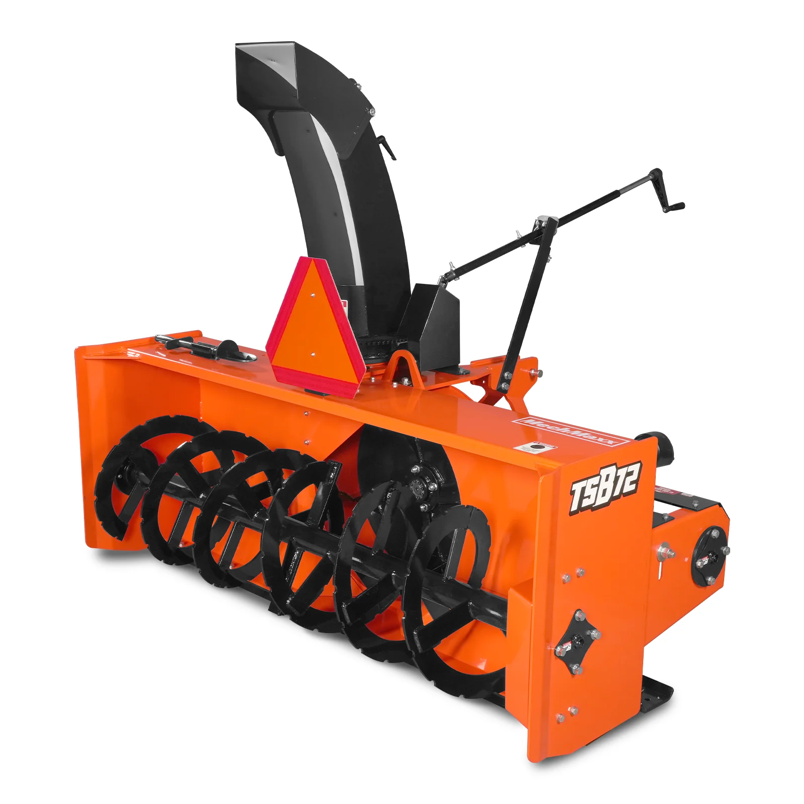 72" 3 Point PTO Snow Blower 24" Impeller Diameter 360° Snow Chute (PTO Shaft Included with Slip Clutch),  30-75 HP,  TSB72T - Image 21