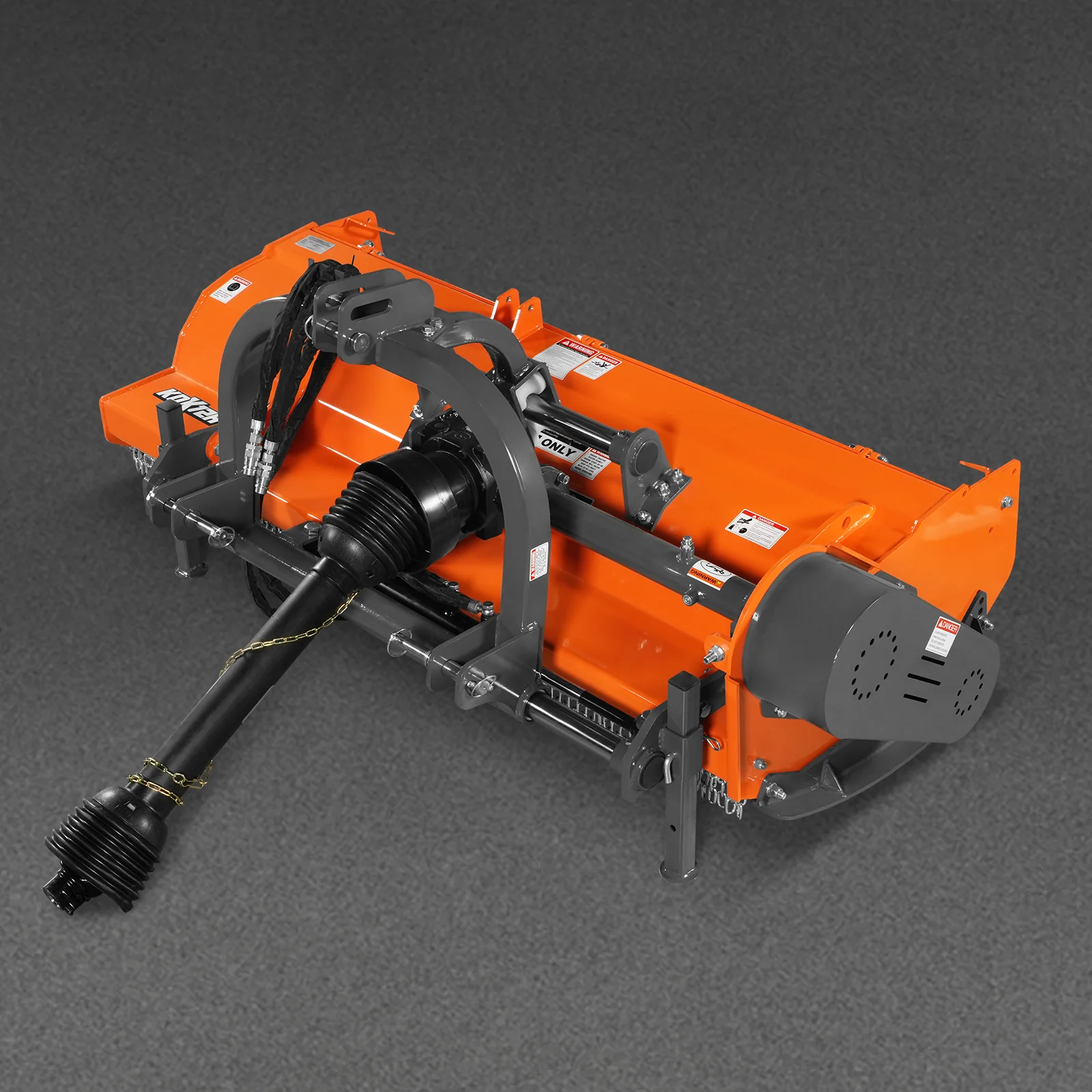 72" Heavy Duty PTO Flail Mower with Hydraulic Side Shift 3 Point 50-75 hp,  KDK72H - Image 35