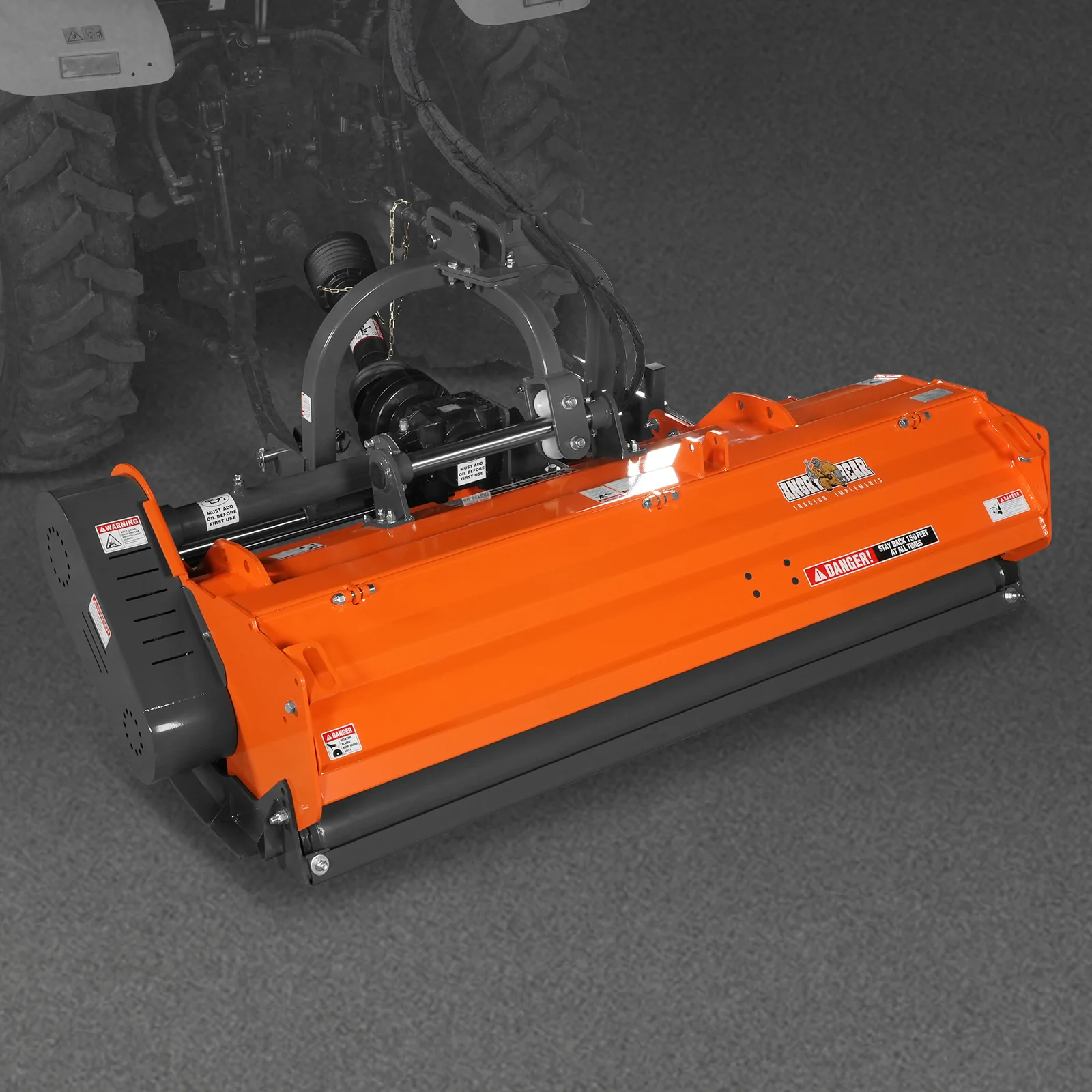 72" Heavy Duty PTO Flail Mower with Hydraulic Side Shift 3 Point 50-75 hp,  KDK72H - Image 41