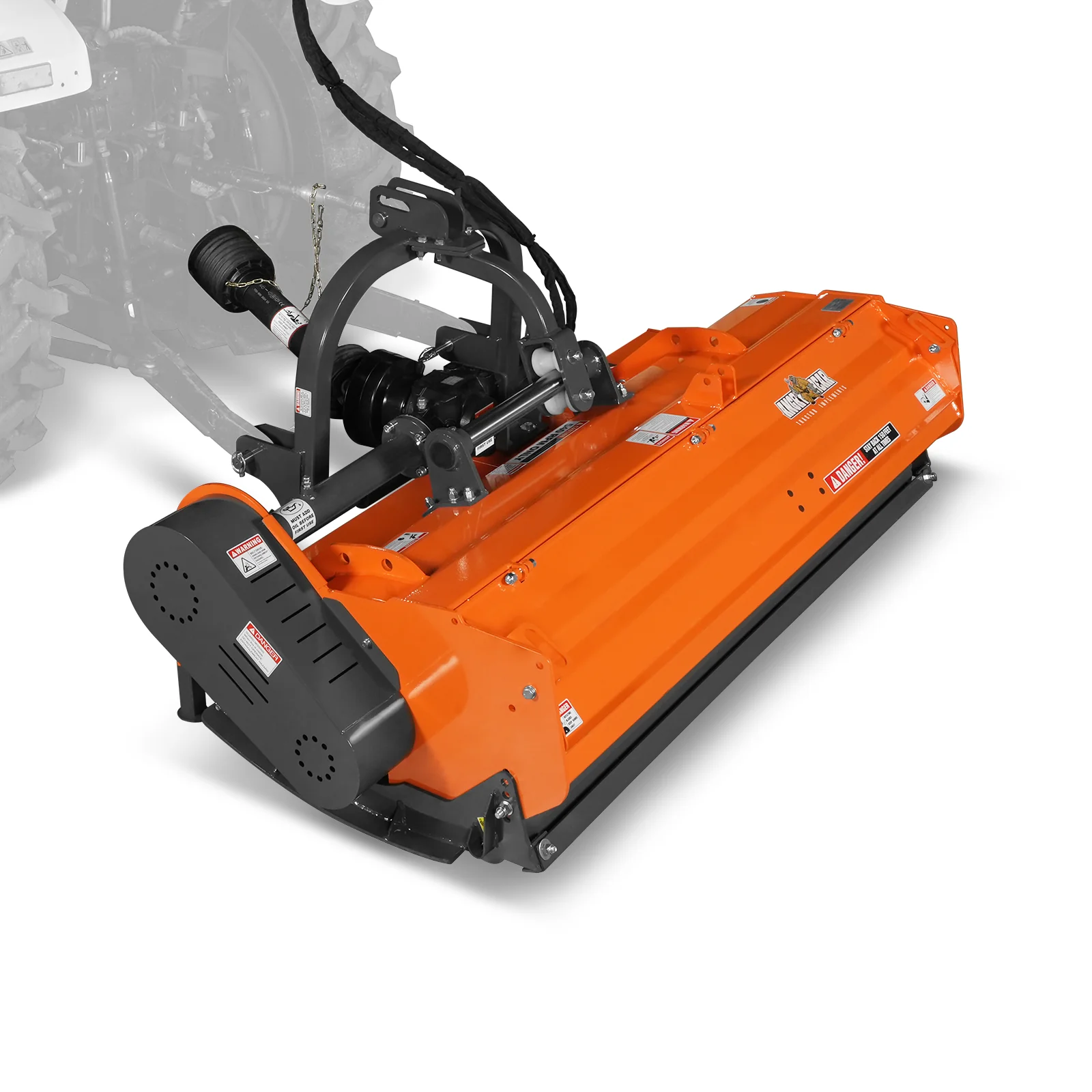72" Heavy Duty PTO Flail Mower with Hydraulic Side Shift 3 Point 50-75 hp,  KDK72H - Image 8