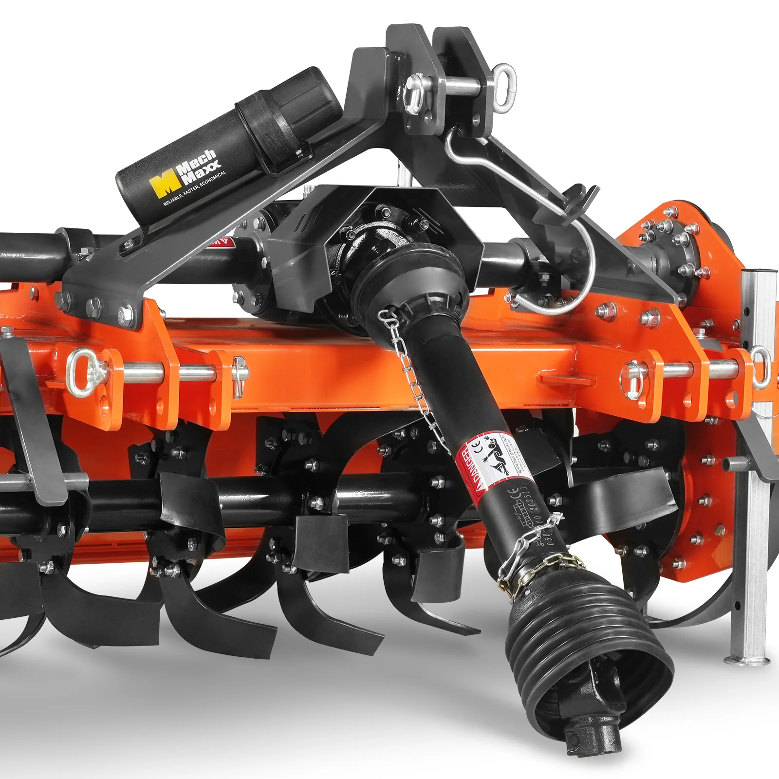 48 in Rotary Tiller, 3 Point Hitch Cat.1 & 2, Gear Drive, PTO Shaft Included with Slip Clutch, 25-50 HP, MRT48 - Image 15