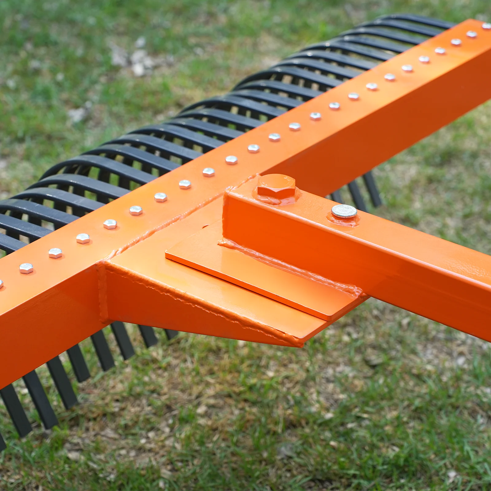 72" Landscape Rake with 36 Tines 3 Point Hitch Tractor Attachment,  LR72 - Image 17