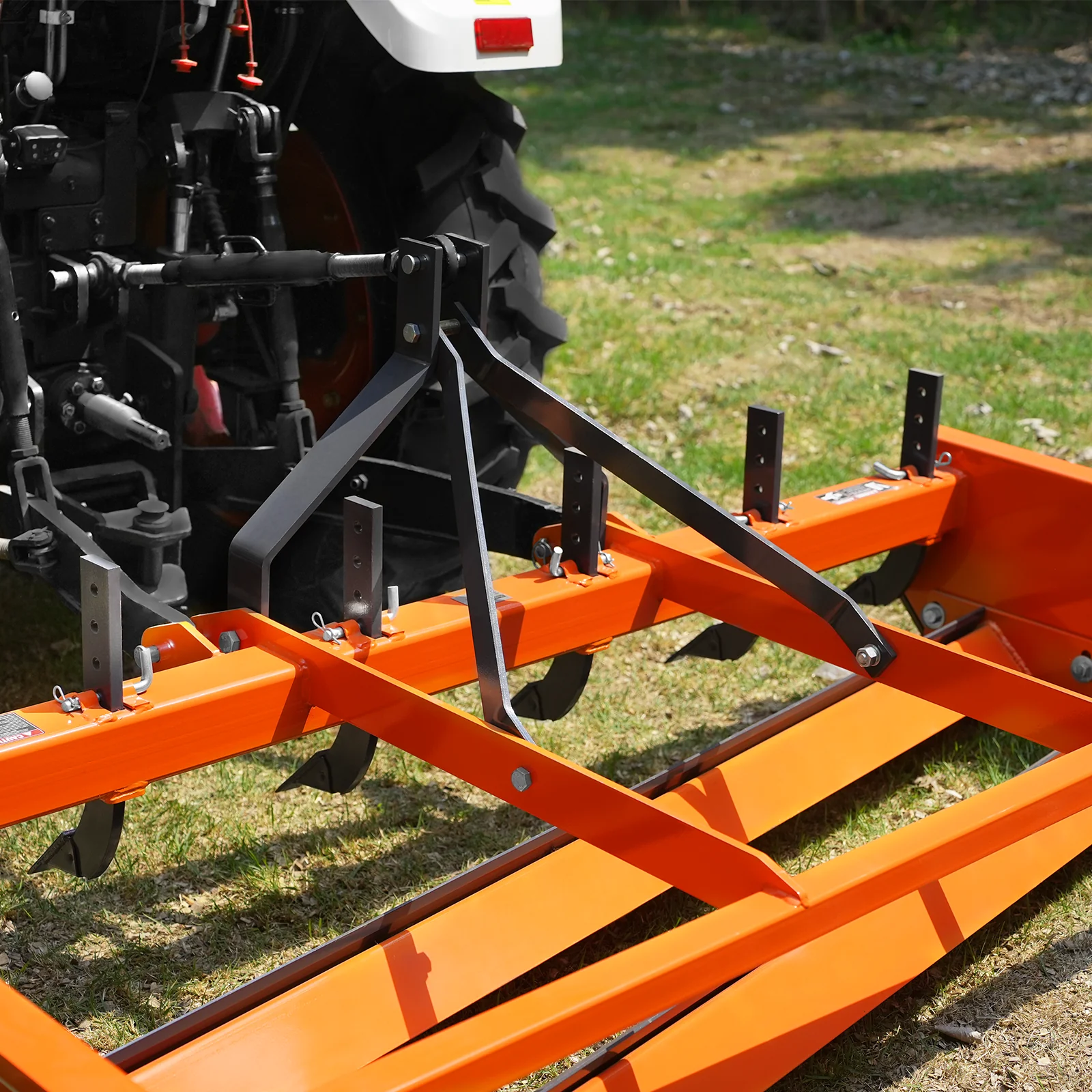 72" Heavy Duty Land Leveler Land Plane Scraper Grader with Shanks 3 Point Hitch,  LP72 - Image 8