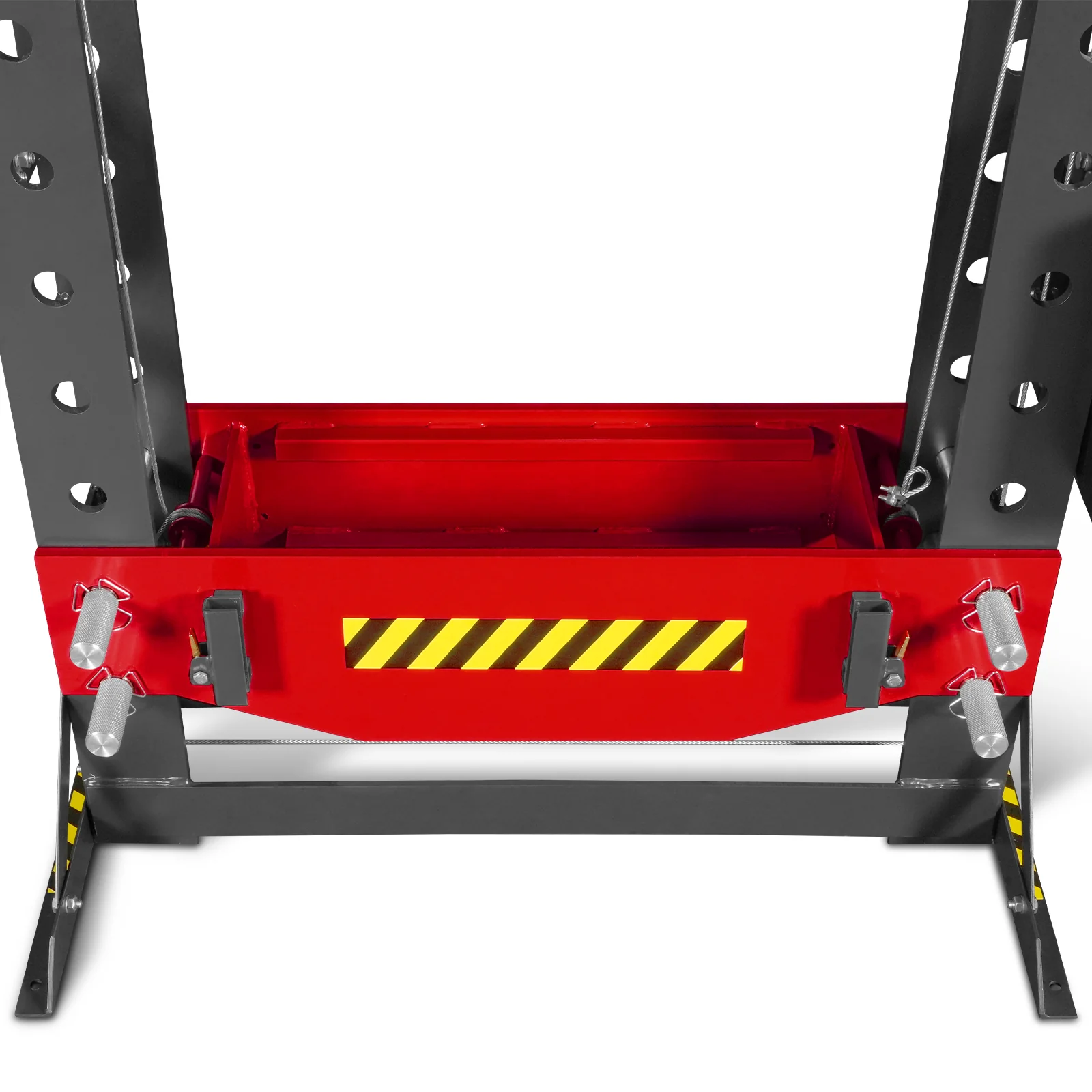 75 Ton H-Frame Electric Hydraulic Shop Press with Hand Winch, 110V Motor, Fully Welded Steel Frame, Safety Guard, Foot Pedal Control, HSP75E - Image 15