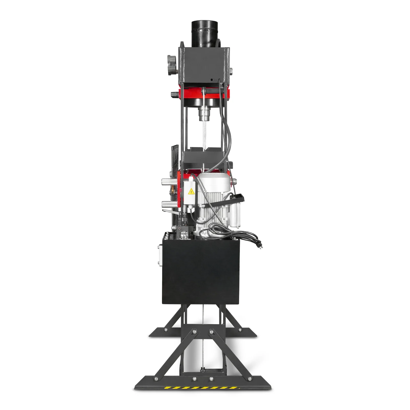 75 Ton H-Frame Electric Hydraulic Shop Press with Hand Winch, 110V Motor, Fully Welded Steel Frame, Safety Guard, Foot Pedal Control, HSP75E - Image 24