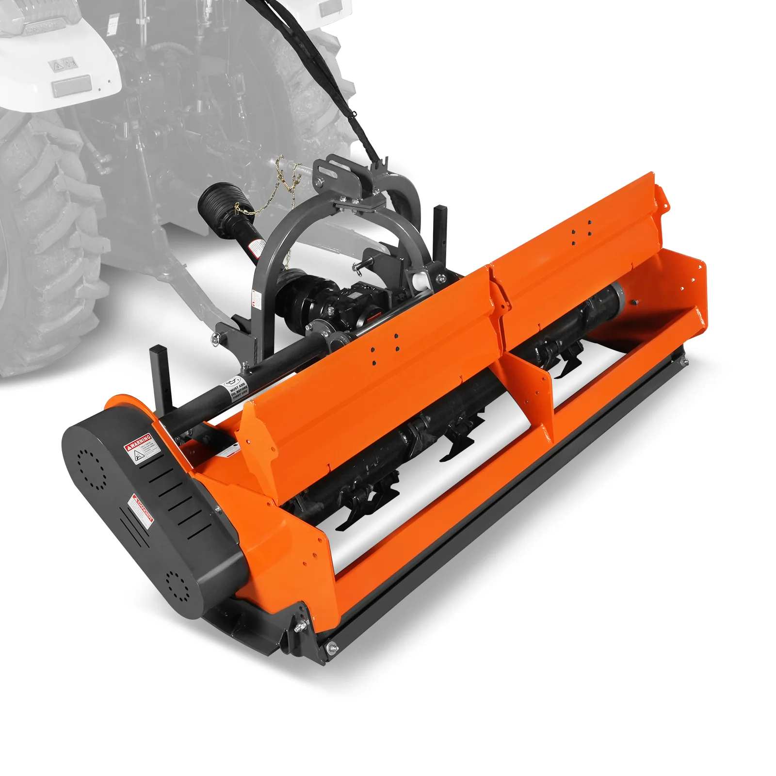 78" Heavy Duty PTO Flail Mower with Hydraulic Side Shift 3 Point 50-85 hp,  KDK78H - Image 16