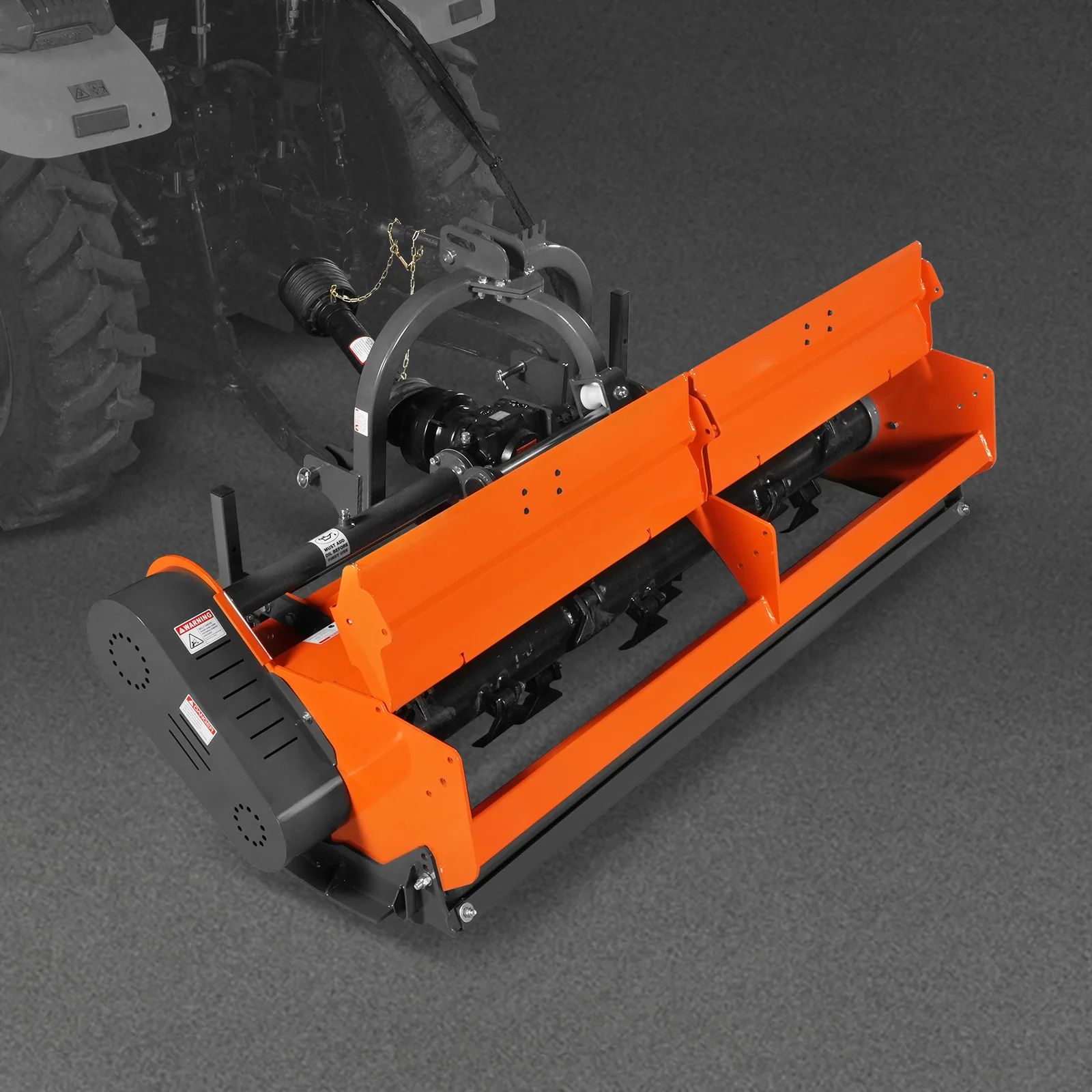 78" Heavy Duty PTO Flail Mower with Hydraulic Side Shift 3 Point 50-85 hp,  KDK78H - Image 44