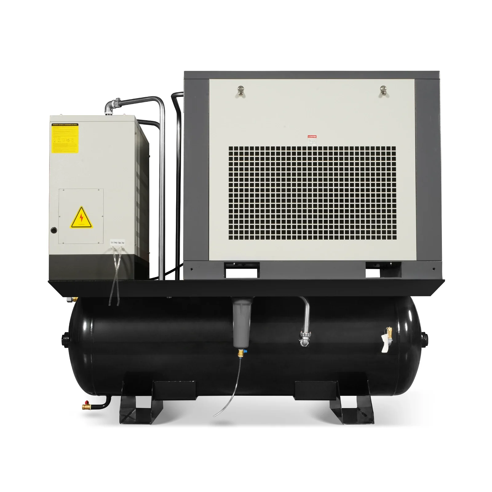 20HP Combined Rotary Screw Air Compressor with Dryer & 105-Gal ASME Tank | 78 CFM, 116 PSI, 230V 3-Phase - Industrial Grade - Image 16