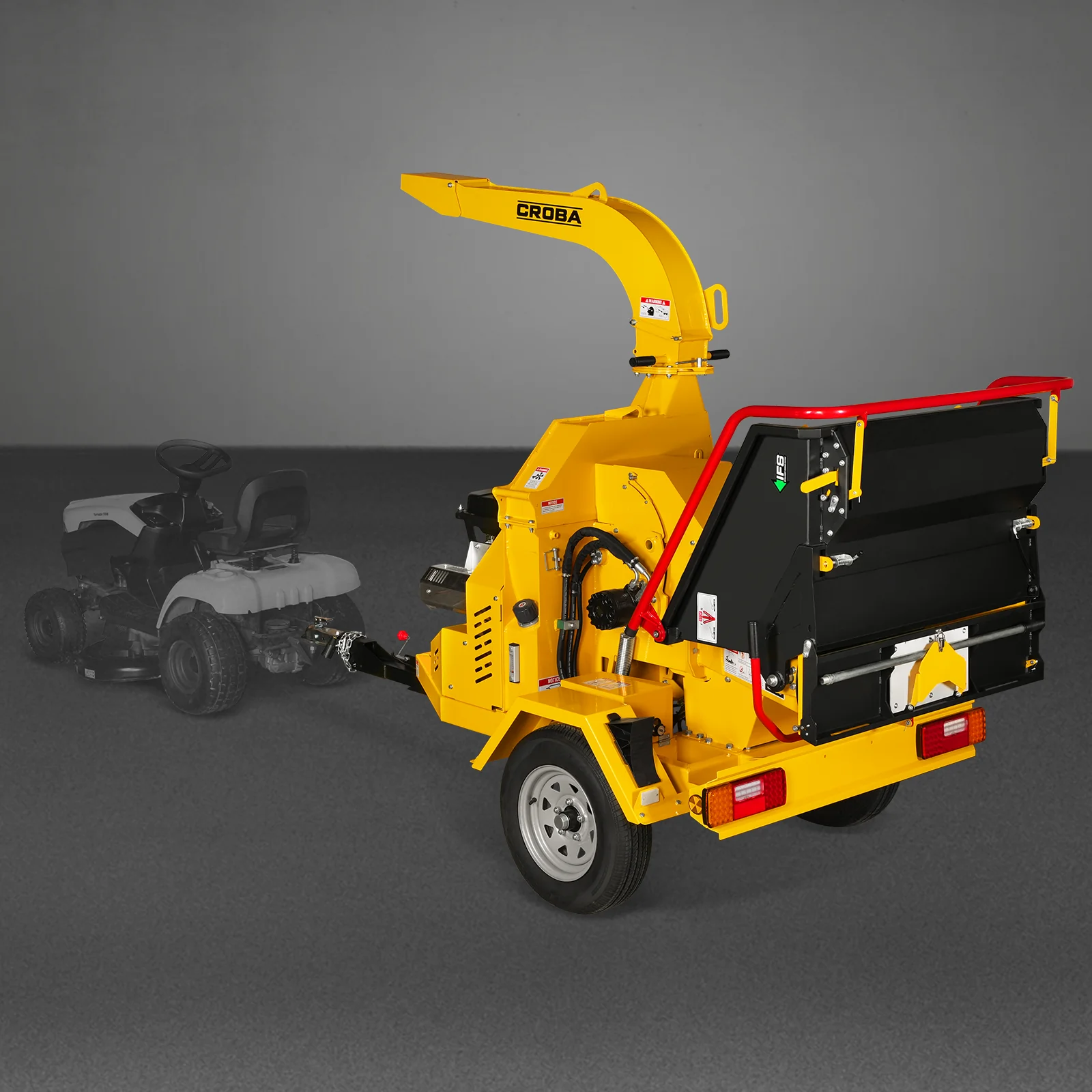 35hp 1000cc ZONSEN E-Start 8 inch Gas Powered Commerical Wood Chipper with Intelligent Hydraulic Feeding System ,  CROBA TX1000 - Image 36