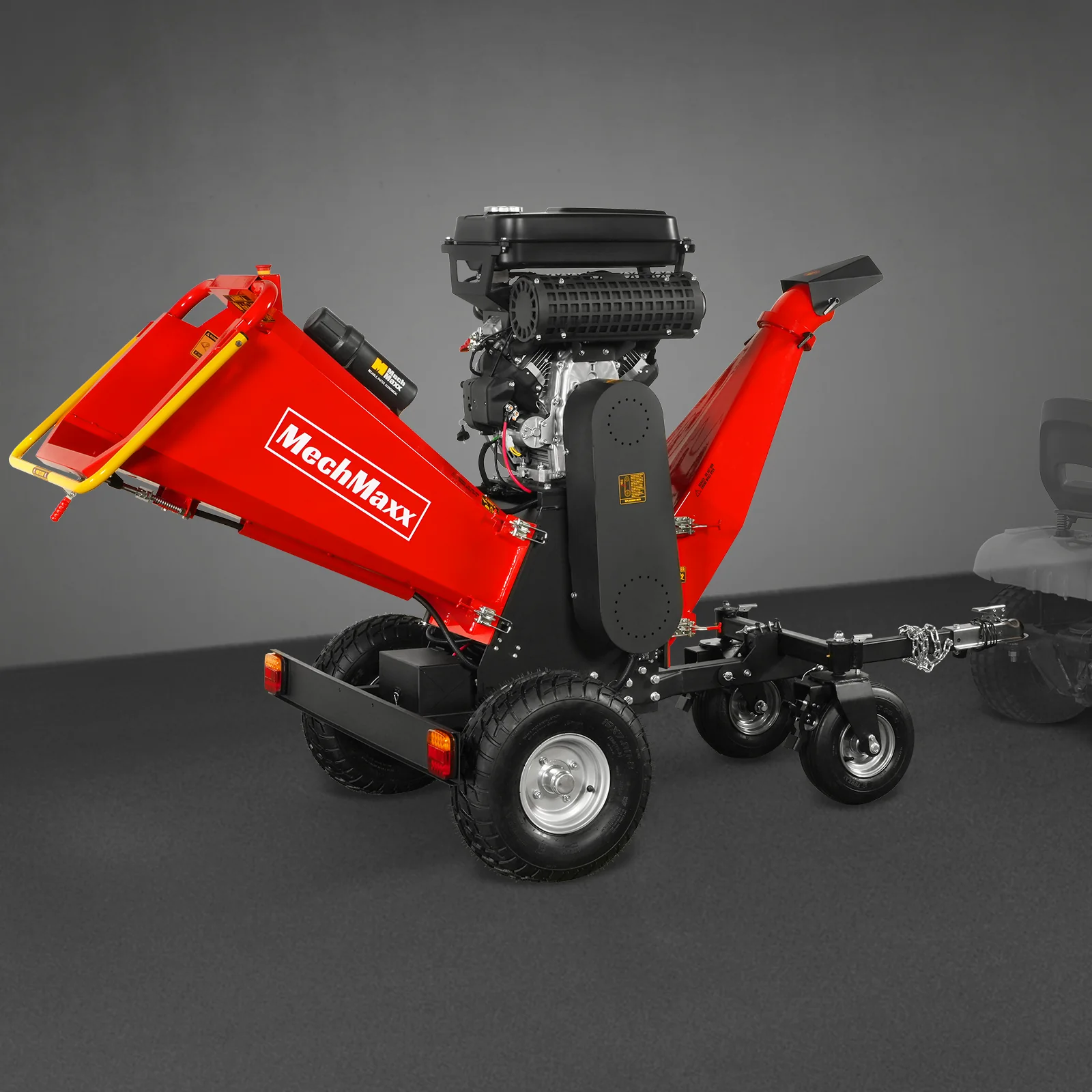 8 inch ZONSEN E-Start 1000cc 35hp Gas Powered 4 - Wheel Drum Wood Chipper with Taillight ,  B200 - Image 44