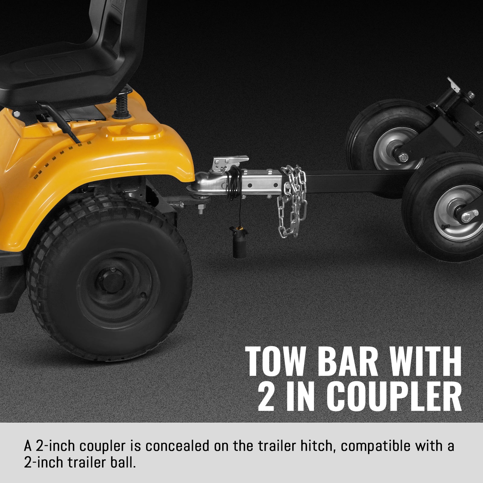 8 inch HONDA E-Start 688cc 22hp Gas Powered 4 - Wheel Drum Wood Chipper with Taillight ,  B200 - Image 12