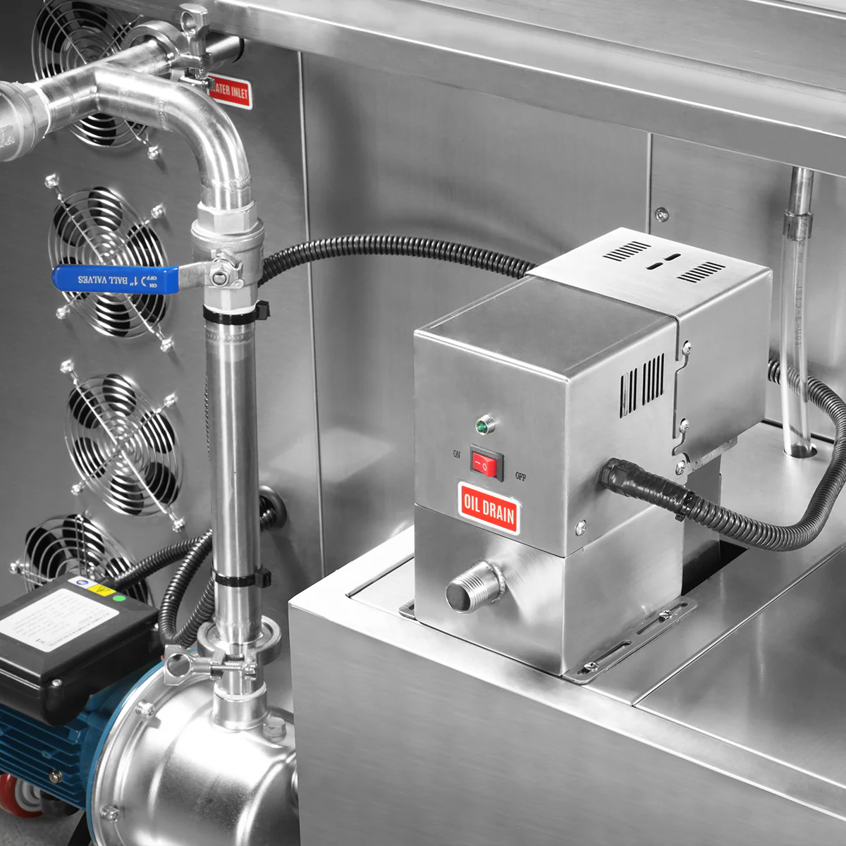 81Gal Industrial Ultrasonic Cleaner With Automatic Oil Skimmer 220V 3Ph - Image 12