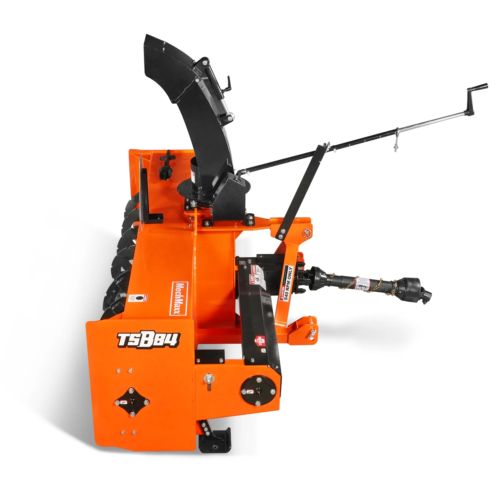 84" 3 Point PTO Snow Blower 24" Impeller Diameter 360° Snow Chute (PTO Shaft Included with Slip Clutch),  35-95 HP,  TSB84T - Image 20