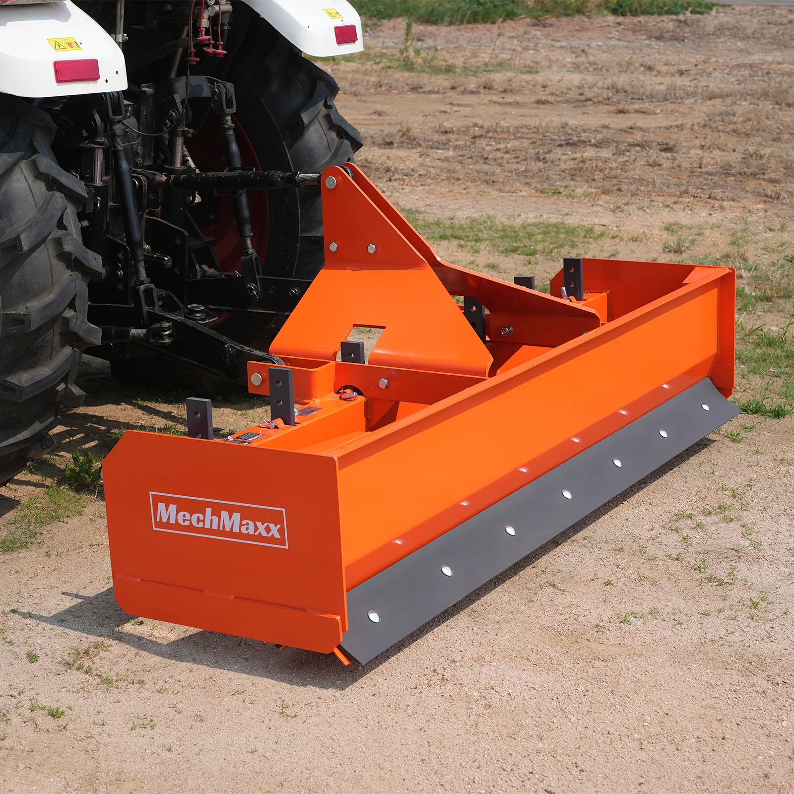 84" Box Blade Scraper with 7 Shanks 3 Point Hitch Tractor Attachment,  BB84 - Image 3