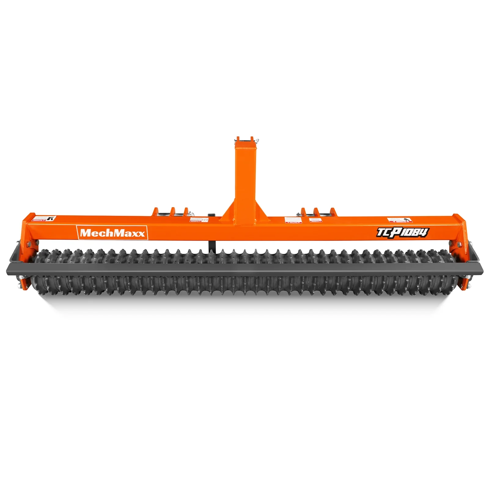 84" Cultipacker with 37 Ductile Iron Wheels,  Scraper Bar Included,  Category 1 and 2,  3 Point Hitch Tractor Attachment,  TCP1084 - Image 10