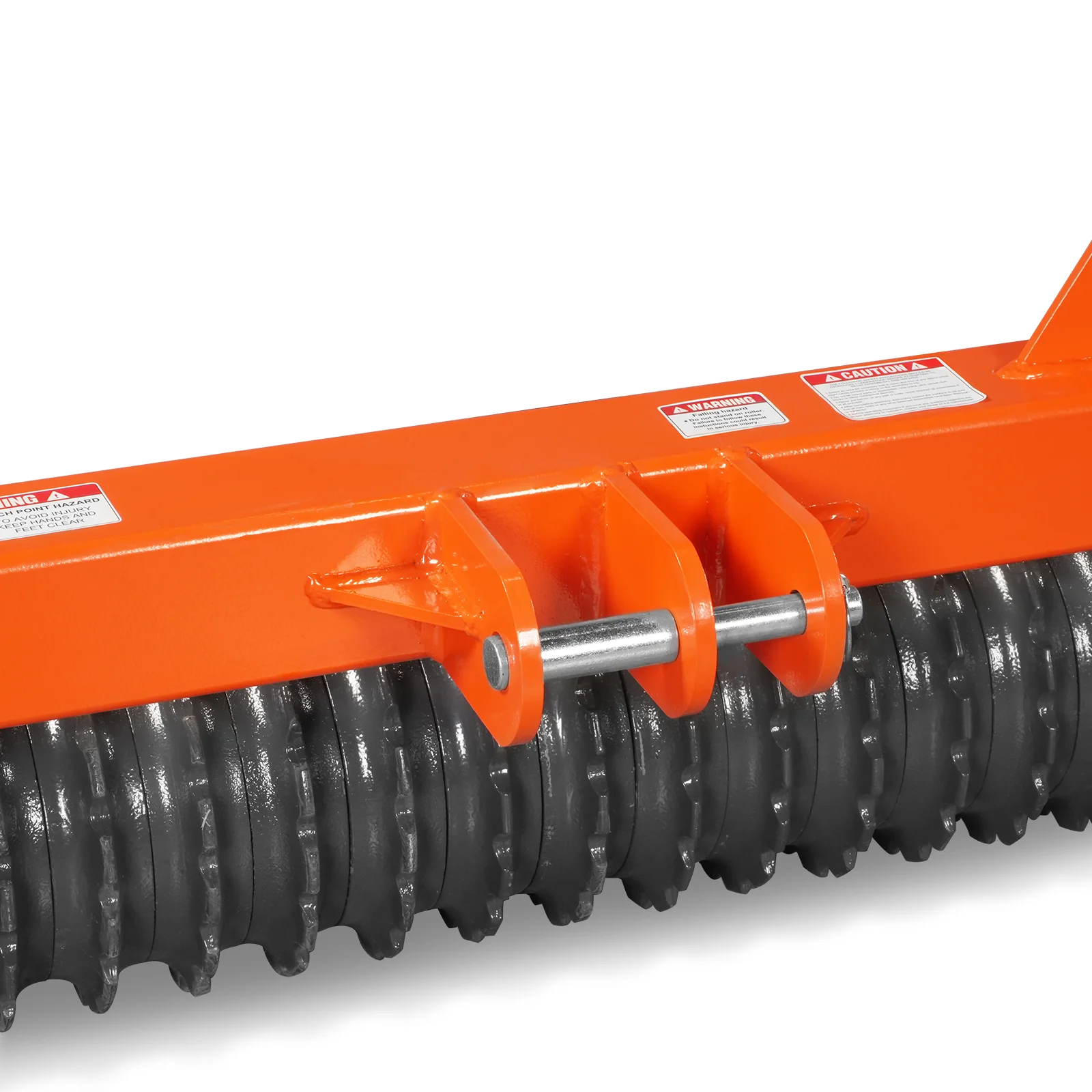 60" Cultipacker with 26 Ductile Iron Wheels,  Scraper Bar Included,  Category 1 and 2,  3 Point Hitch Tractor Attachment,  TCP1060 - Image 3