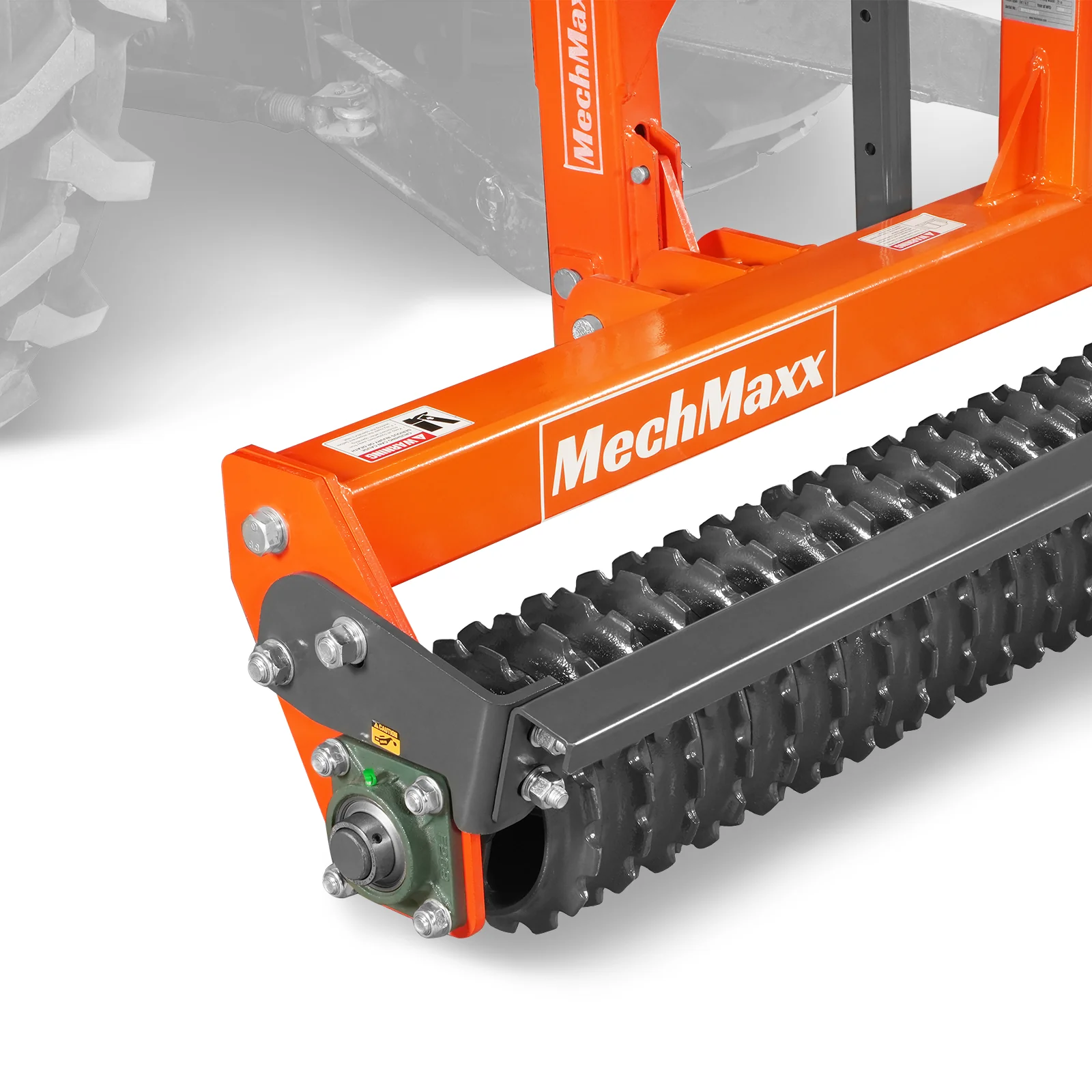60" Cultipacker with 26 Ductile Iron Wheels,  Scraper Bar Included,  Category 1 and 2,  3 Point Hitch Tractor Attachment,  TCP1060 - Image 5