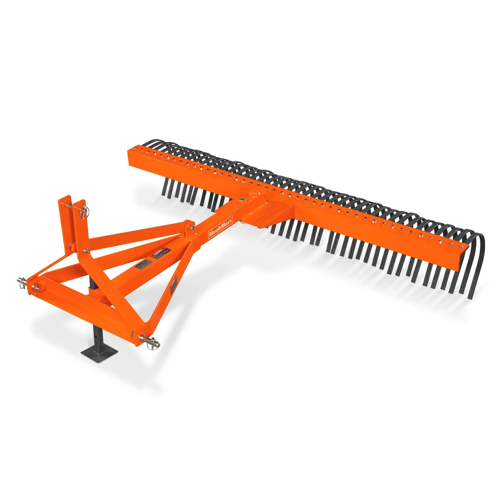 84" Landscape Rake with 42 Tines 3 Point Hitch Tractor Attachment,  LR84 - Image 21
