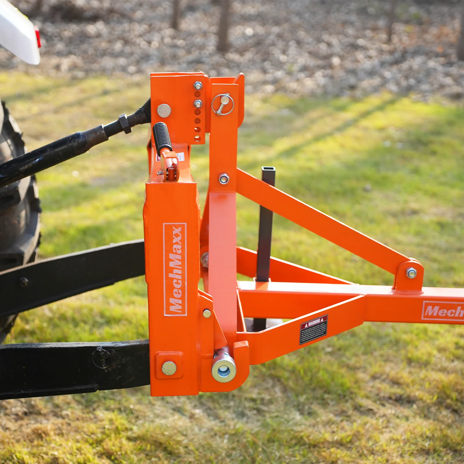 72" Landscape Rake with 36 Tines 3 Point Hitch Tractor Attachment,  LR72 - Image 12