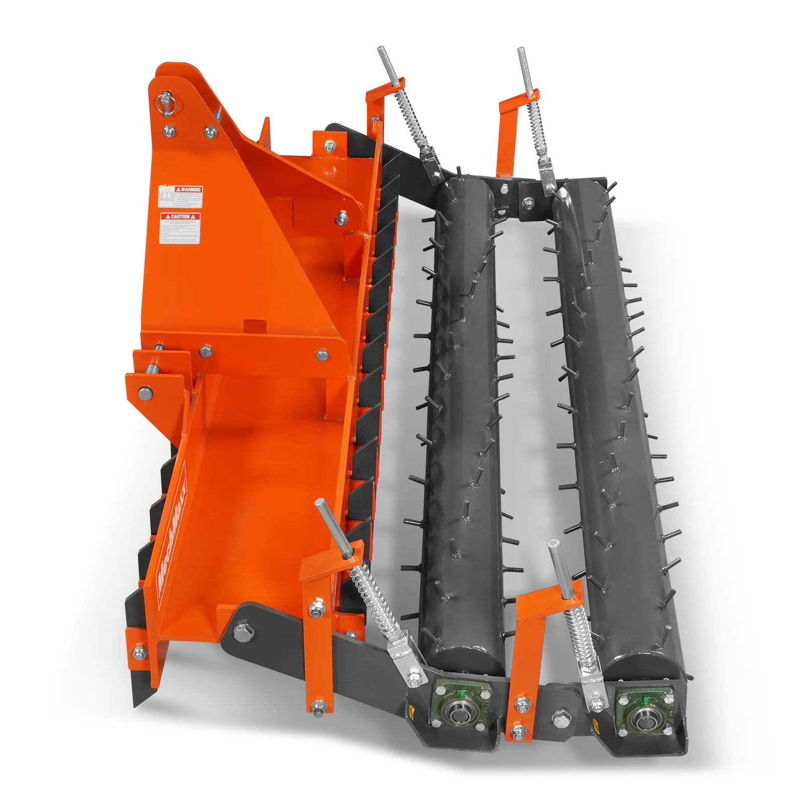 84" Heavy Duty Soil Pulverizer,  Double Spiked Roller,  29 Shanks,  Category 1 and 2,  3 Point Hitch Tractor Attachment,  TSP84D - Image 12