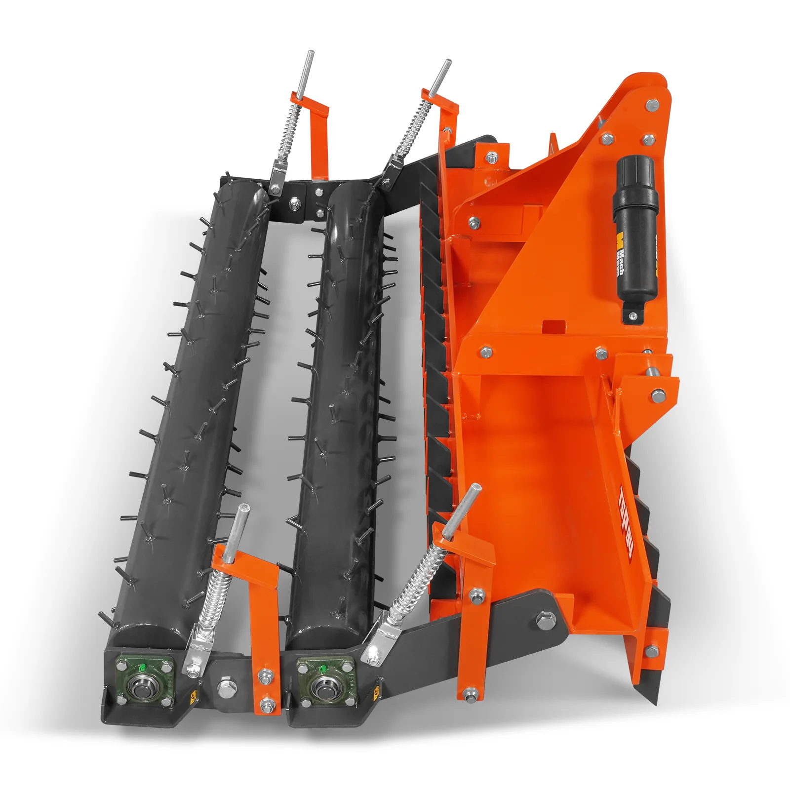 84" Heavy Duty Soil Pulverizer,  Double Spiked Roller,  29 Shanks,  Category 1 and 2,  3 Point Hitch Tractor Attachment,  TSP84D - Image 16