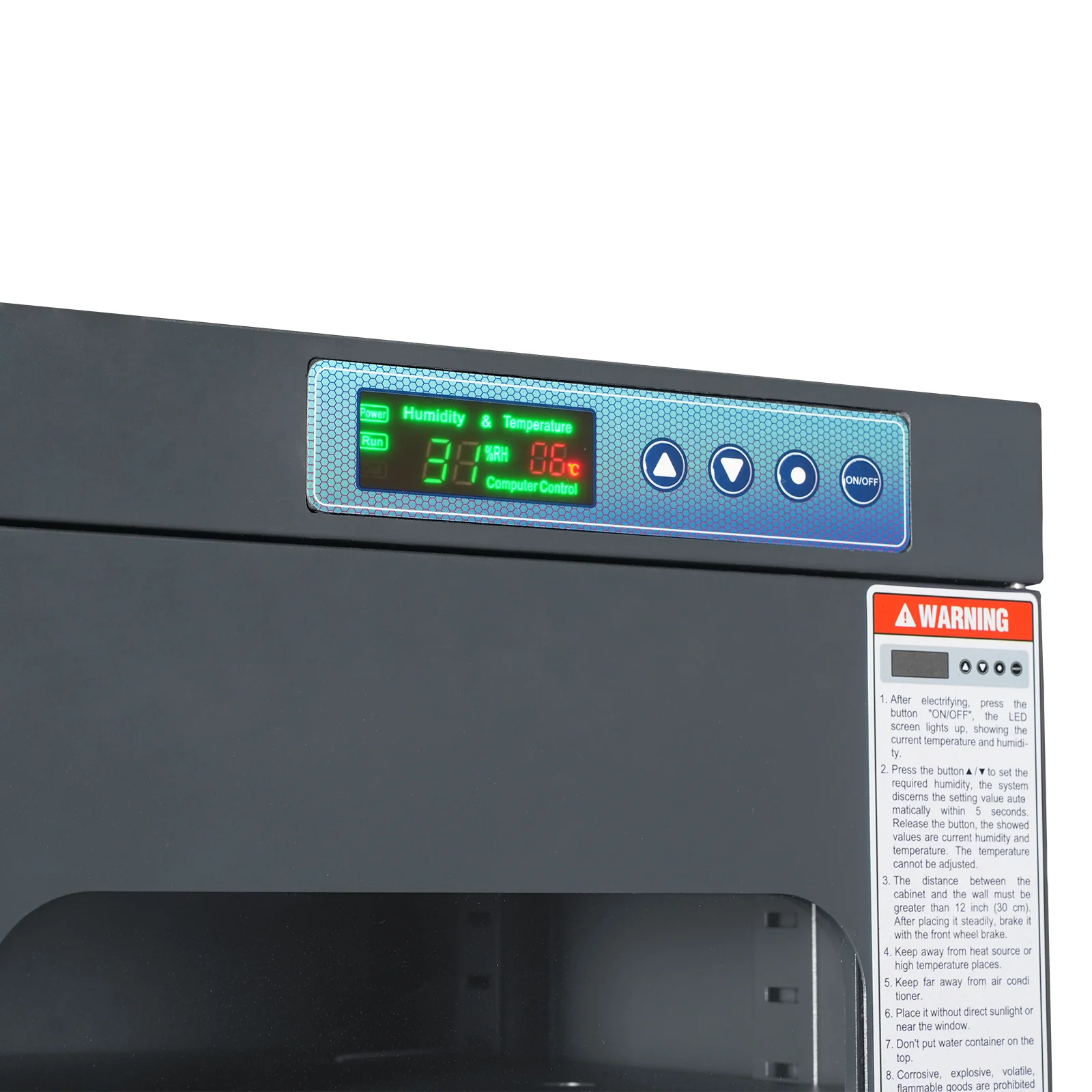 20-60% RH Electronic Dry Cabinet 880L ESD Desiccator Cabinet Low Humidity Storage,  EDC880A - Image 4