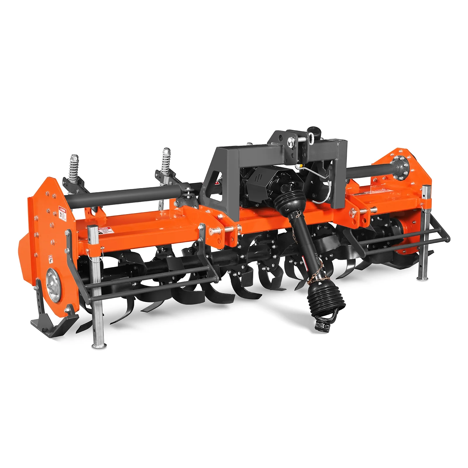 90 in Heavy Duty Rotary Tiller, 3 Point Hitch Cat.2, Gear Drive, PTO Shaft Included with Slip Clutch, 50-90 HP, HRT90 - Image 26